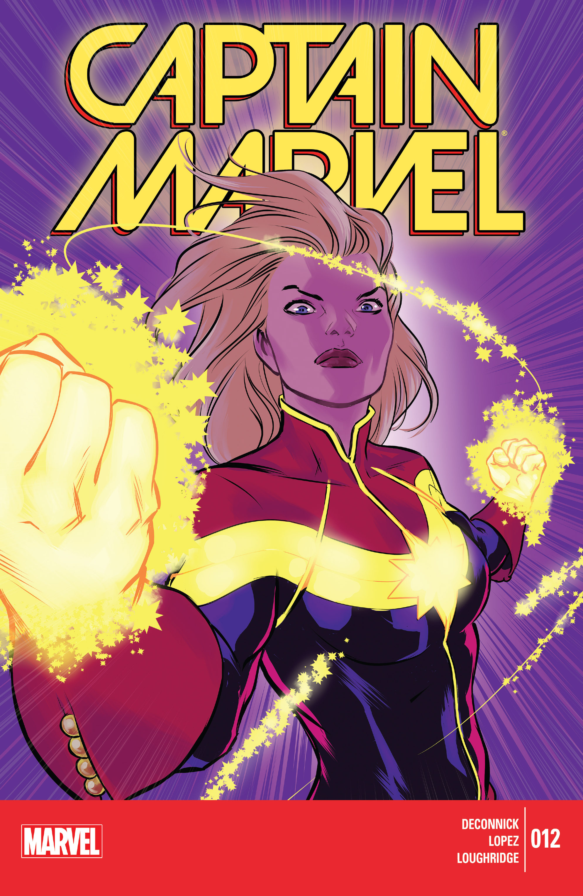 Read online Captain Marvel (2014) comic -  Issue #12 - 1