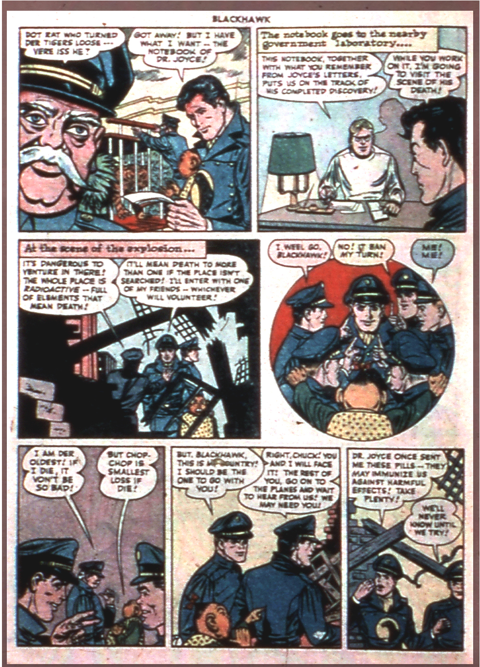 Read online Blackhawk (1957) comic -  Issue #14 - 42