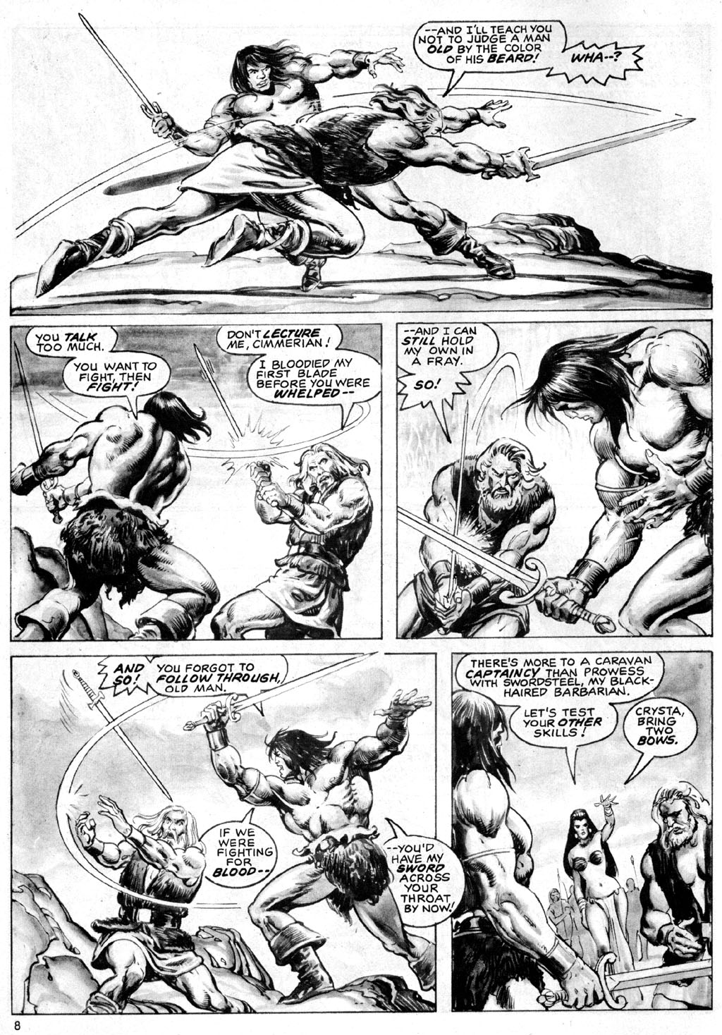 Read online The Savage Sword Of Conan comic -  Issue #69 - 8