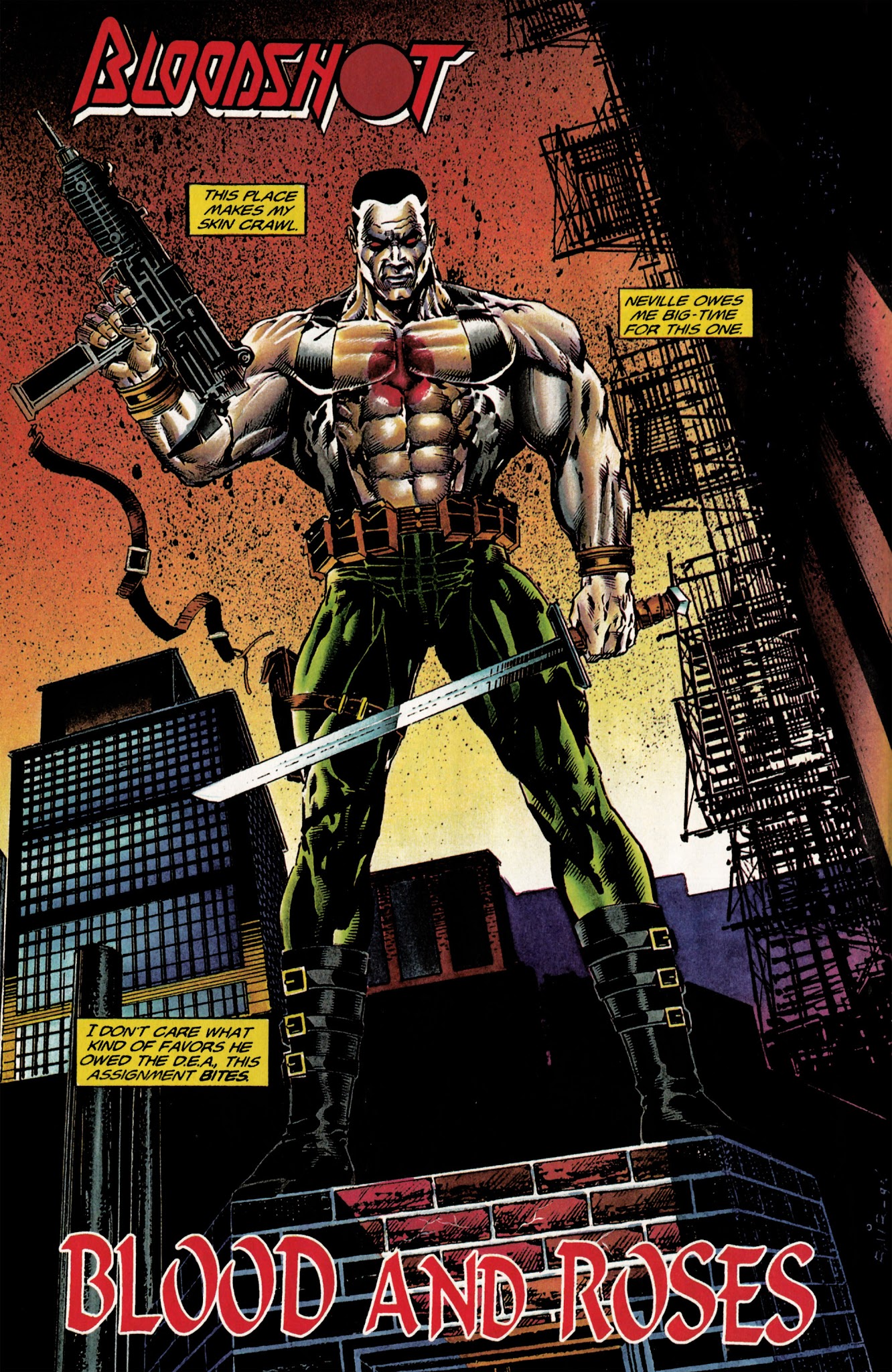 Read online Bloodshot (1993) comic -  Issue # _Yearbook 1 - 4