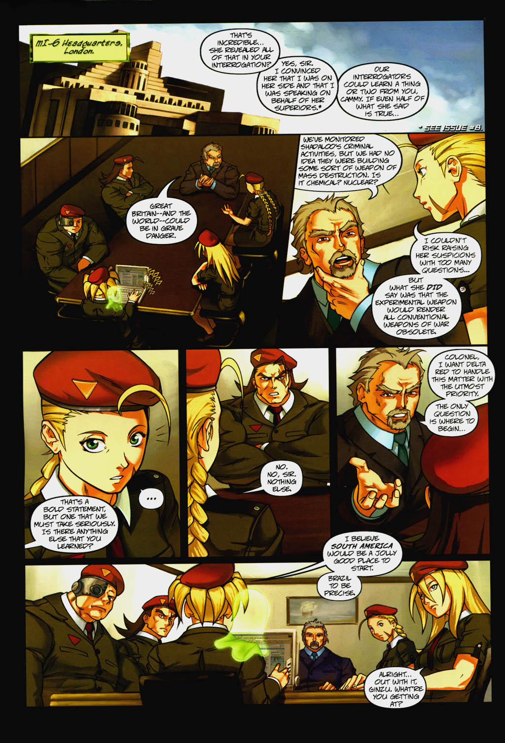 Read online Street Fighter (2003) comic -  Issue #9 - 11