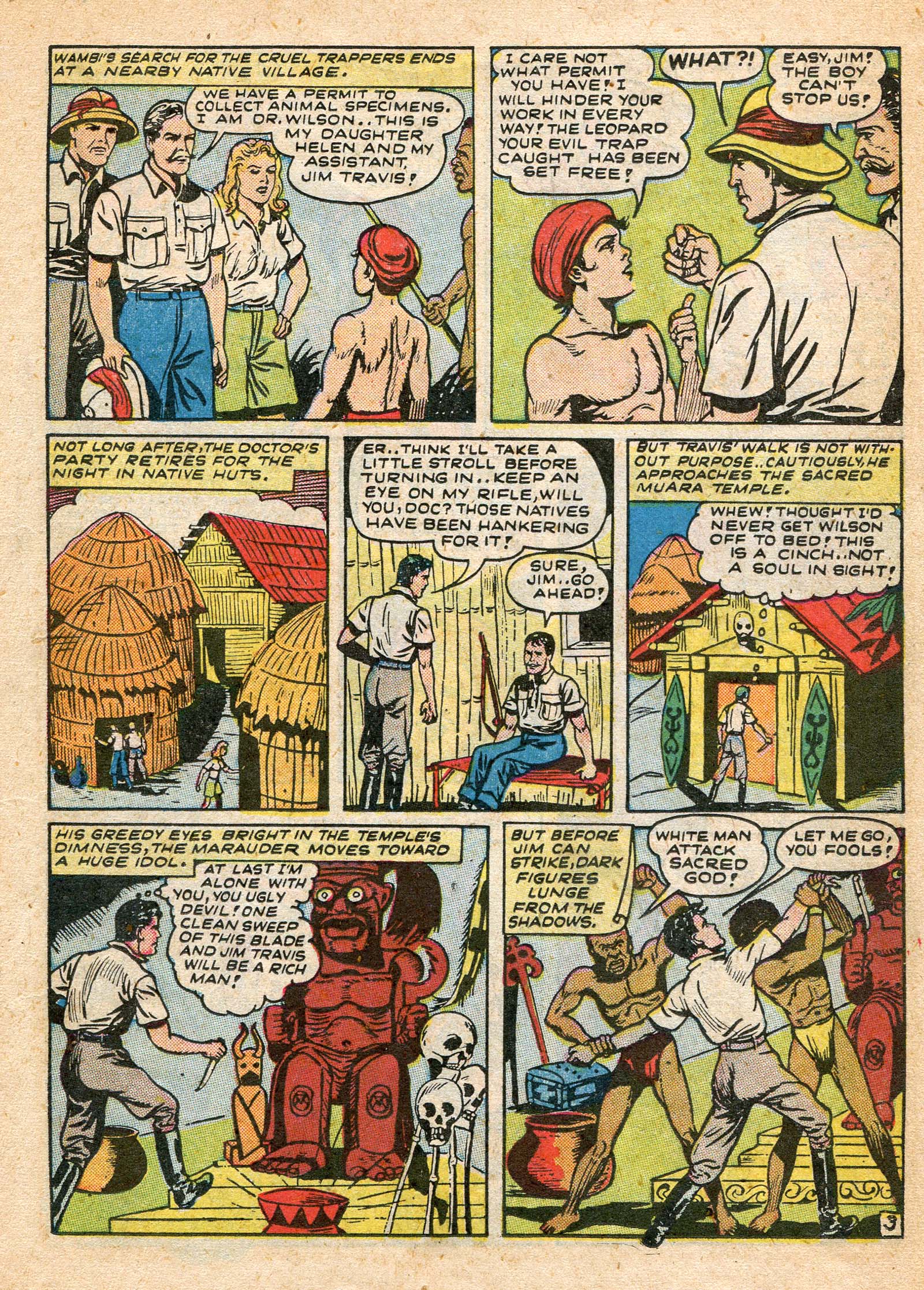 Read online Wambi Jungle Boy comic -  Issue #7 - 19