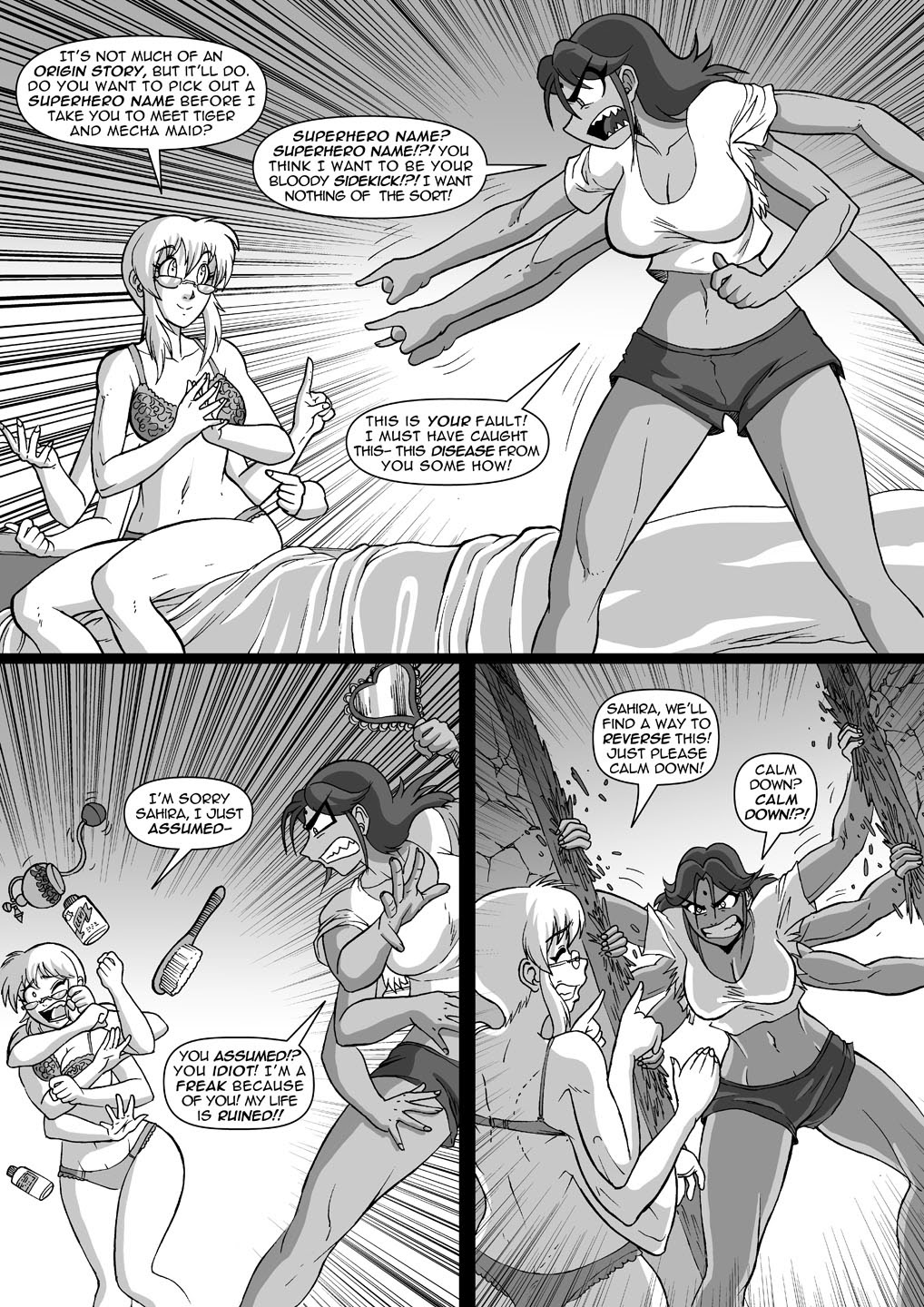 Read online Spinnerette comic -  Issue #5 - 4