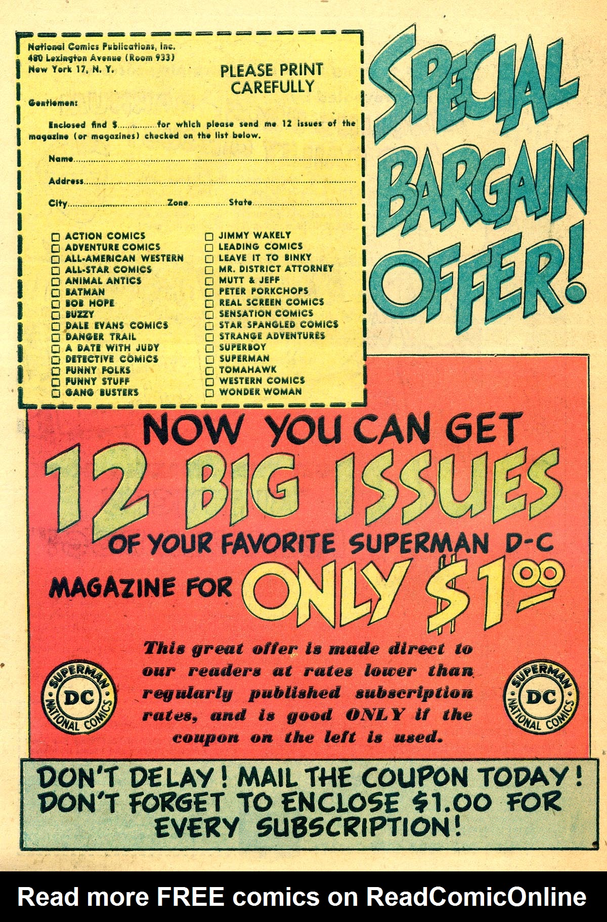Read online Leading Screen Comics comic -  Issue #46 - 50