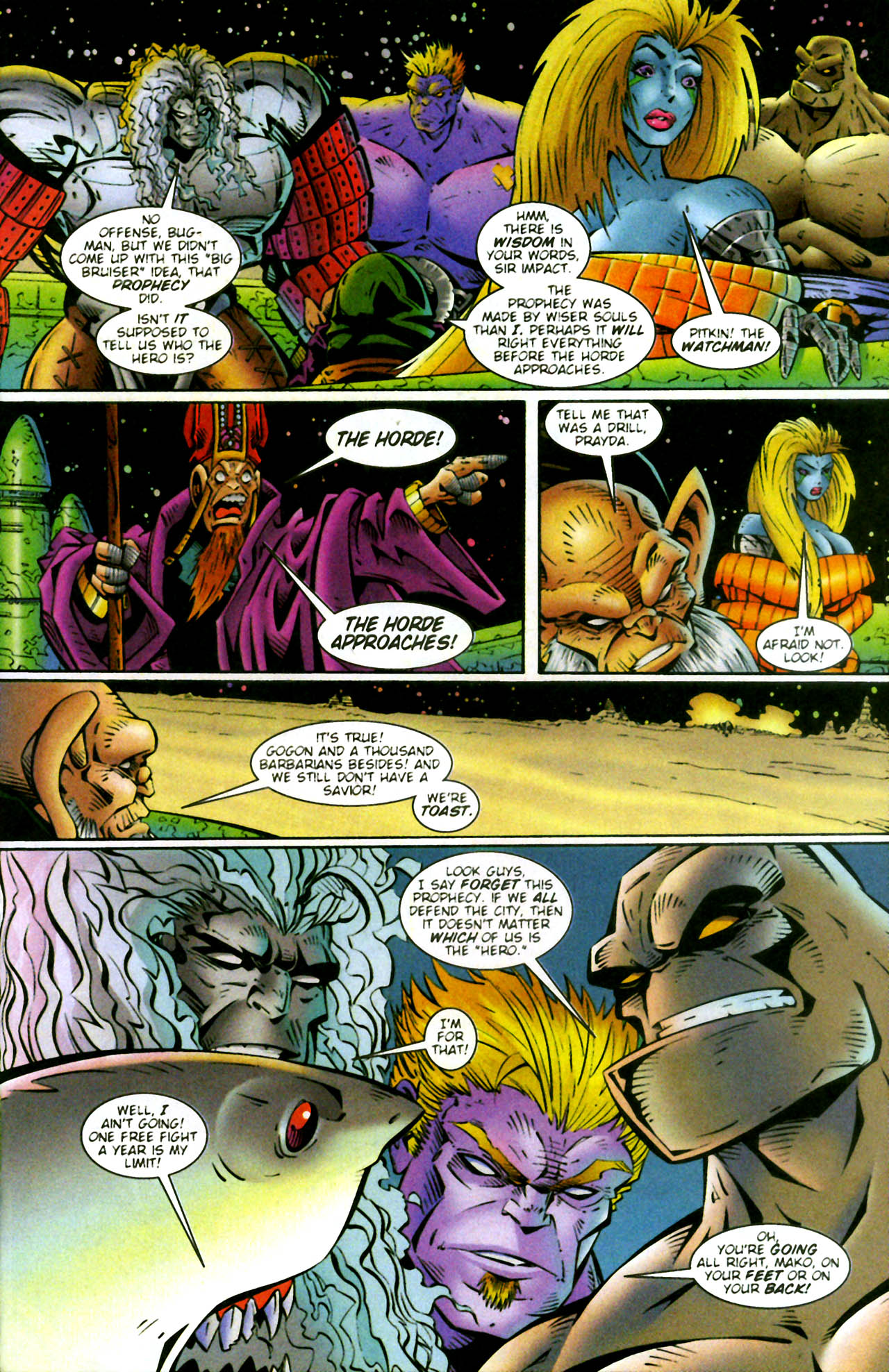 Read online Big Bruisers comic -  Issue # Full - 18