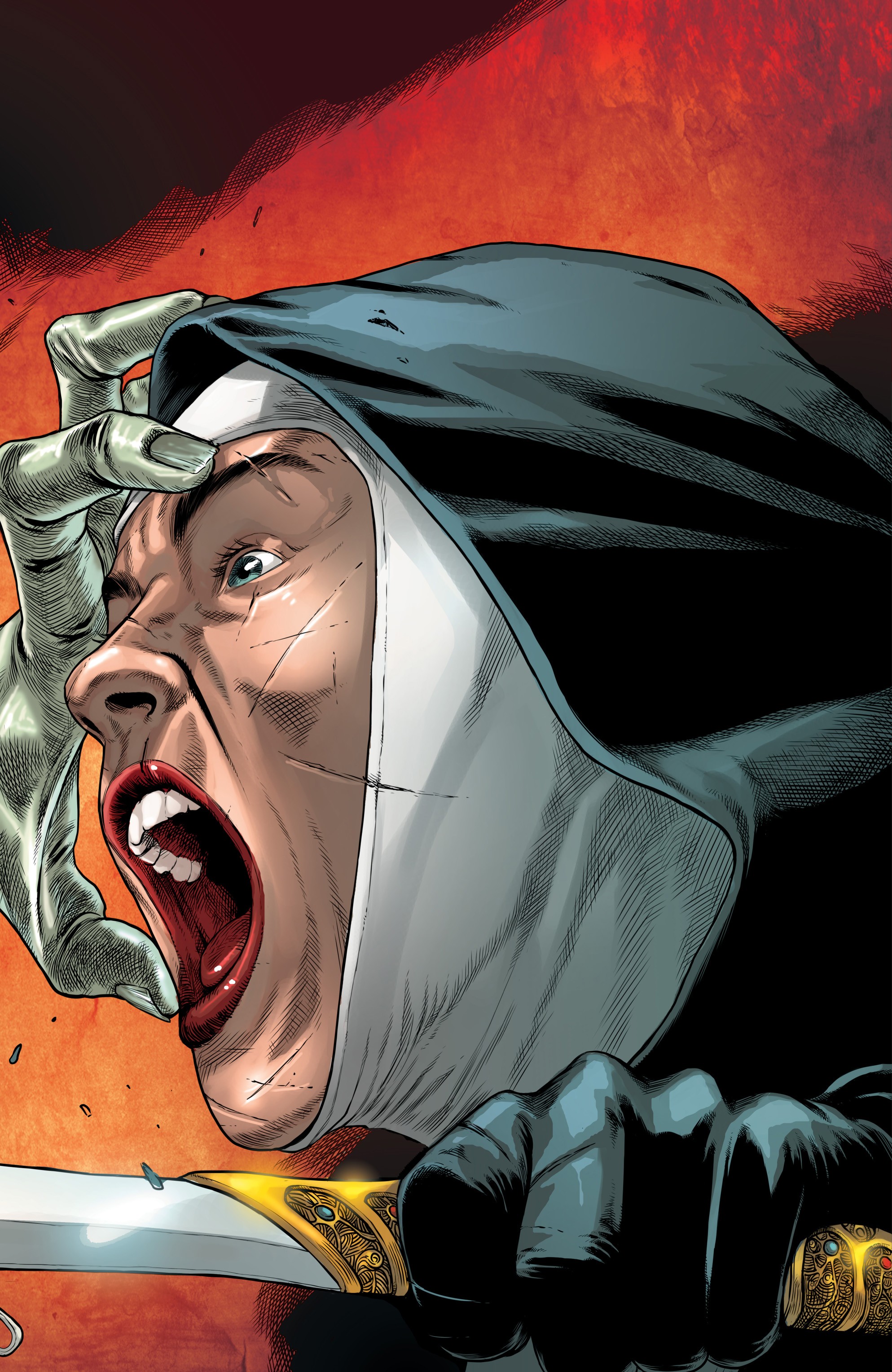 Read online Warrior Nun: Dora comic -  Issue #3 - 4