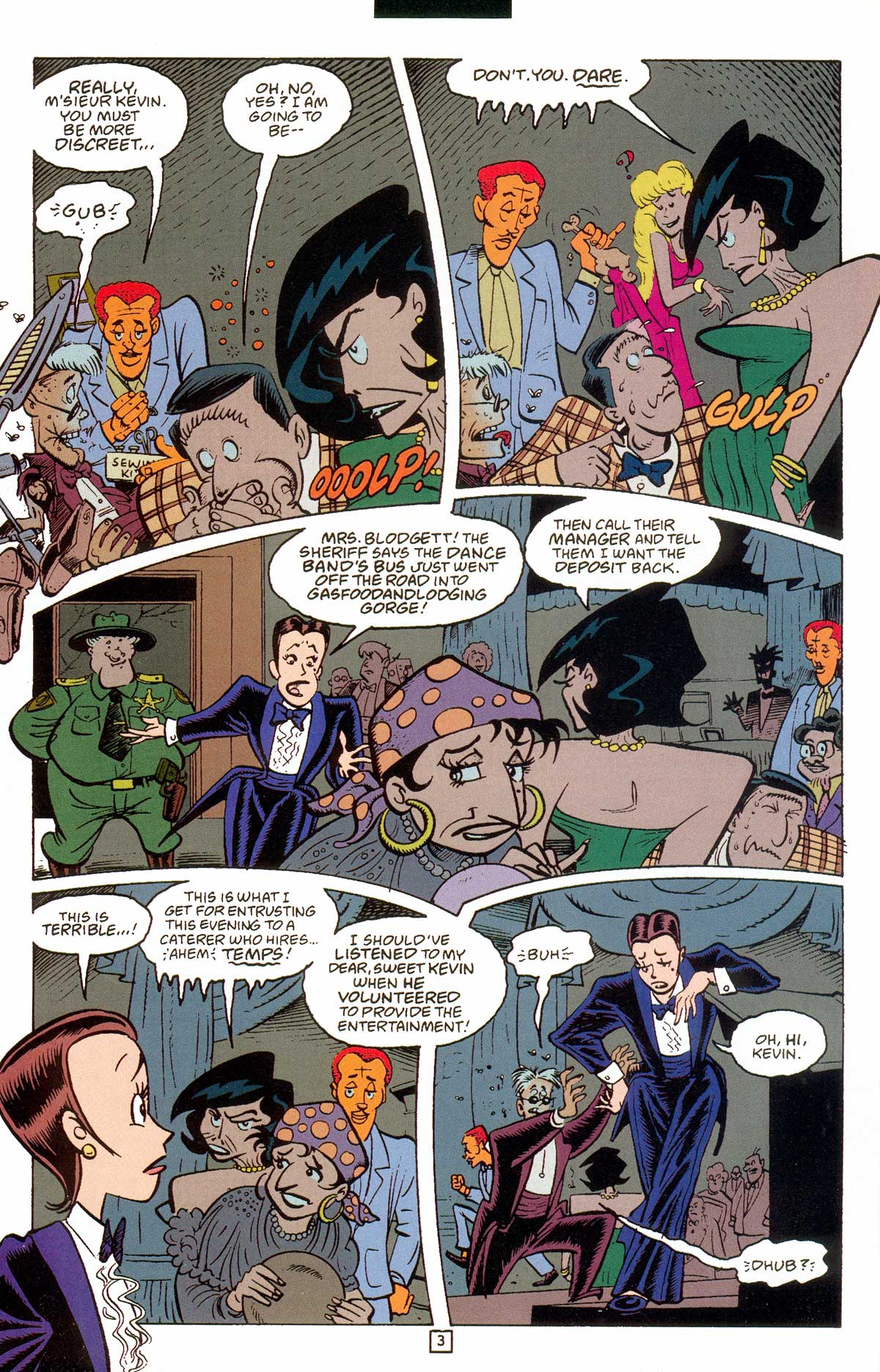 Read online Gross Point comic -  Issue #4 - 19