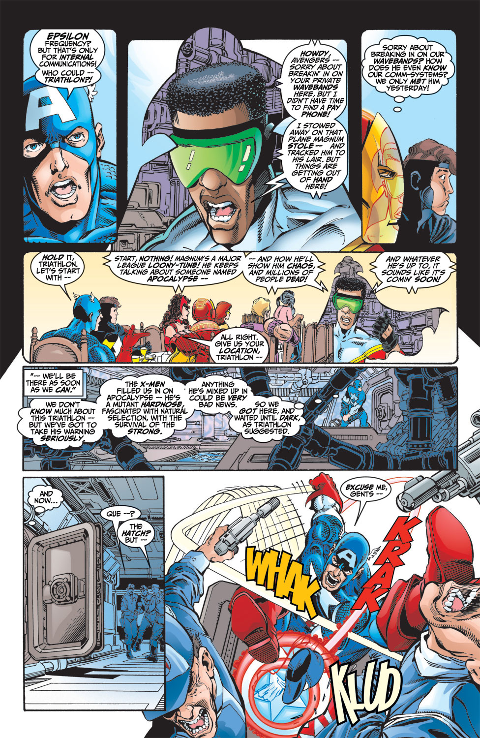Read online Avengers (1998) comic -  Issue #9 - 7