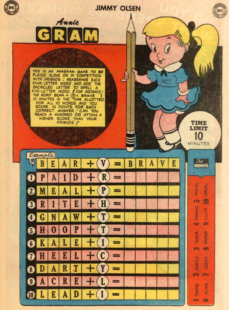 Read online Superman's Pal Jimmy Olsen comic -  Issue #38 - 33