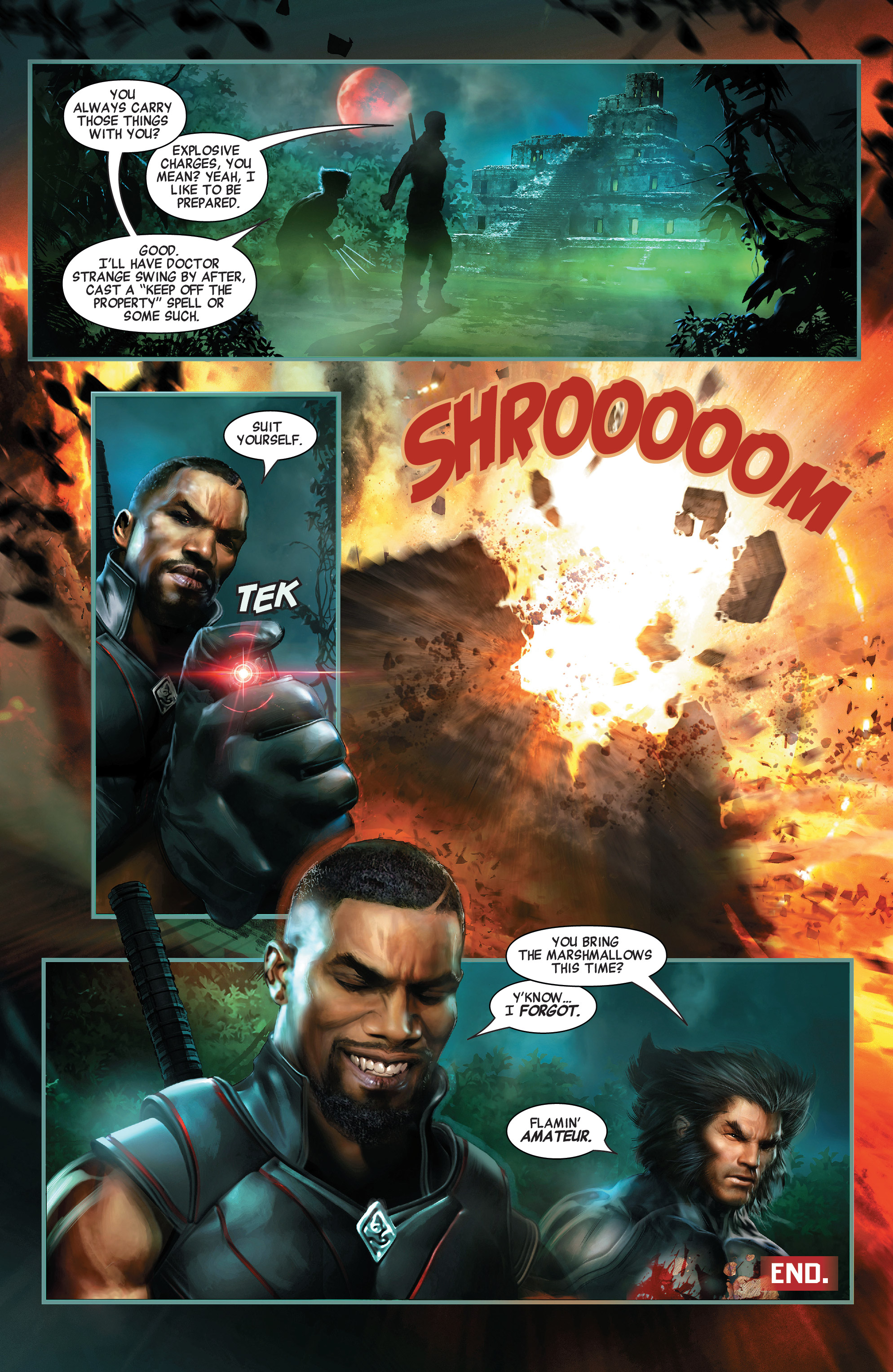Read online Wolverine Vs. Blade Special comic -  Issue # Full - 39