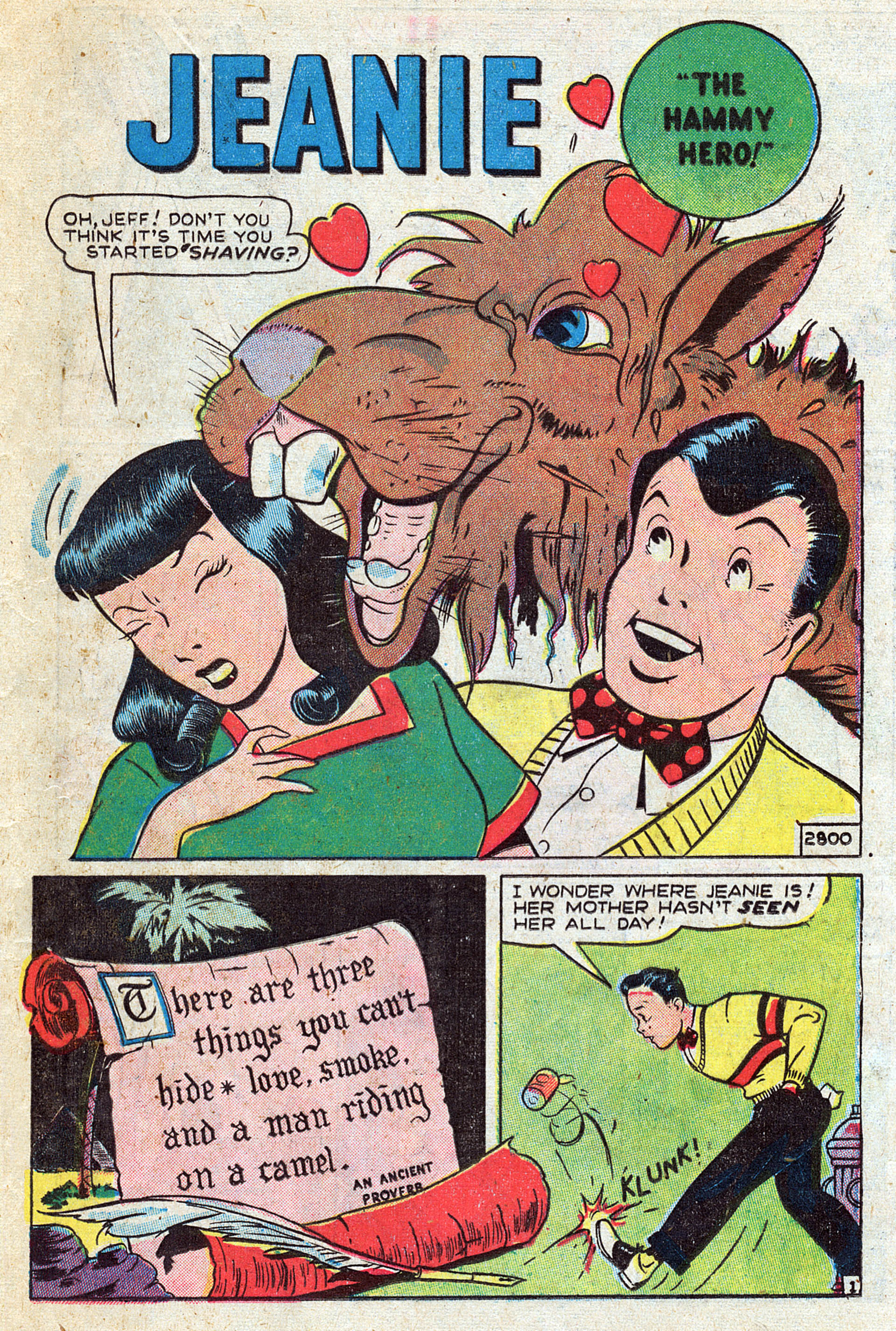 Read online Jeanie Comics comic -  Issue #22 - 32