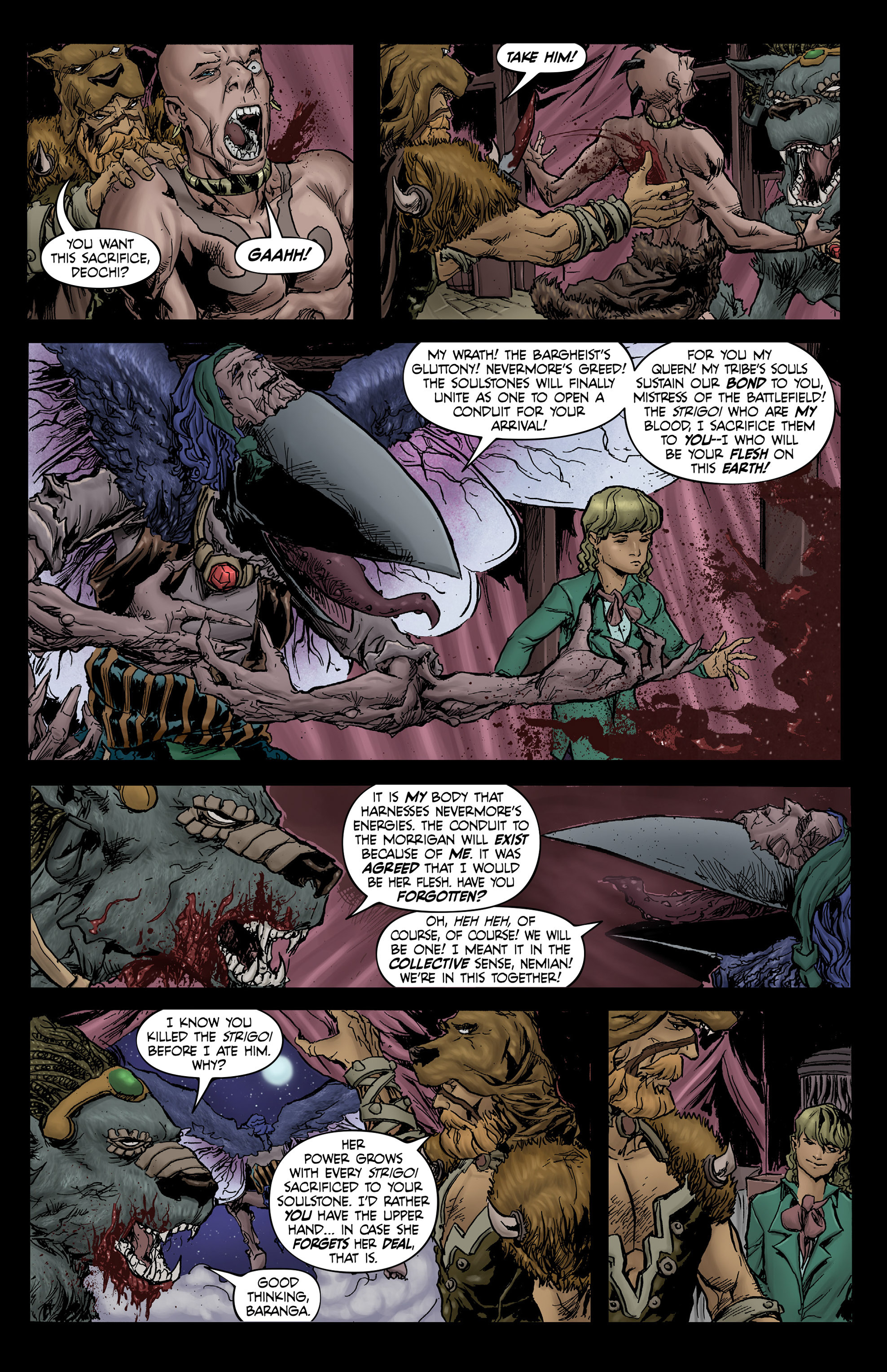 Read online Raven Nevermore comic -  Issue #8 - 22