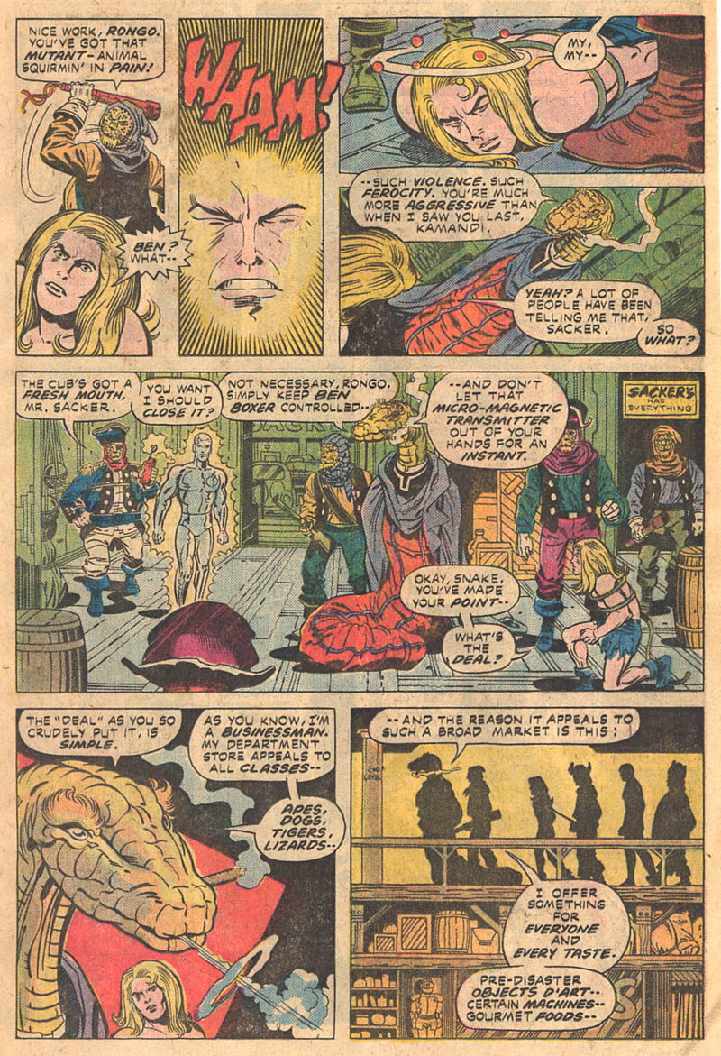 Read online Kamandi, The Last Boy On Earth comic -  Issue #44 - 4