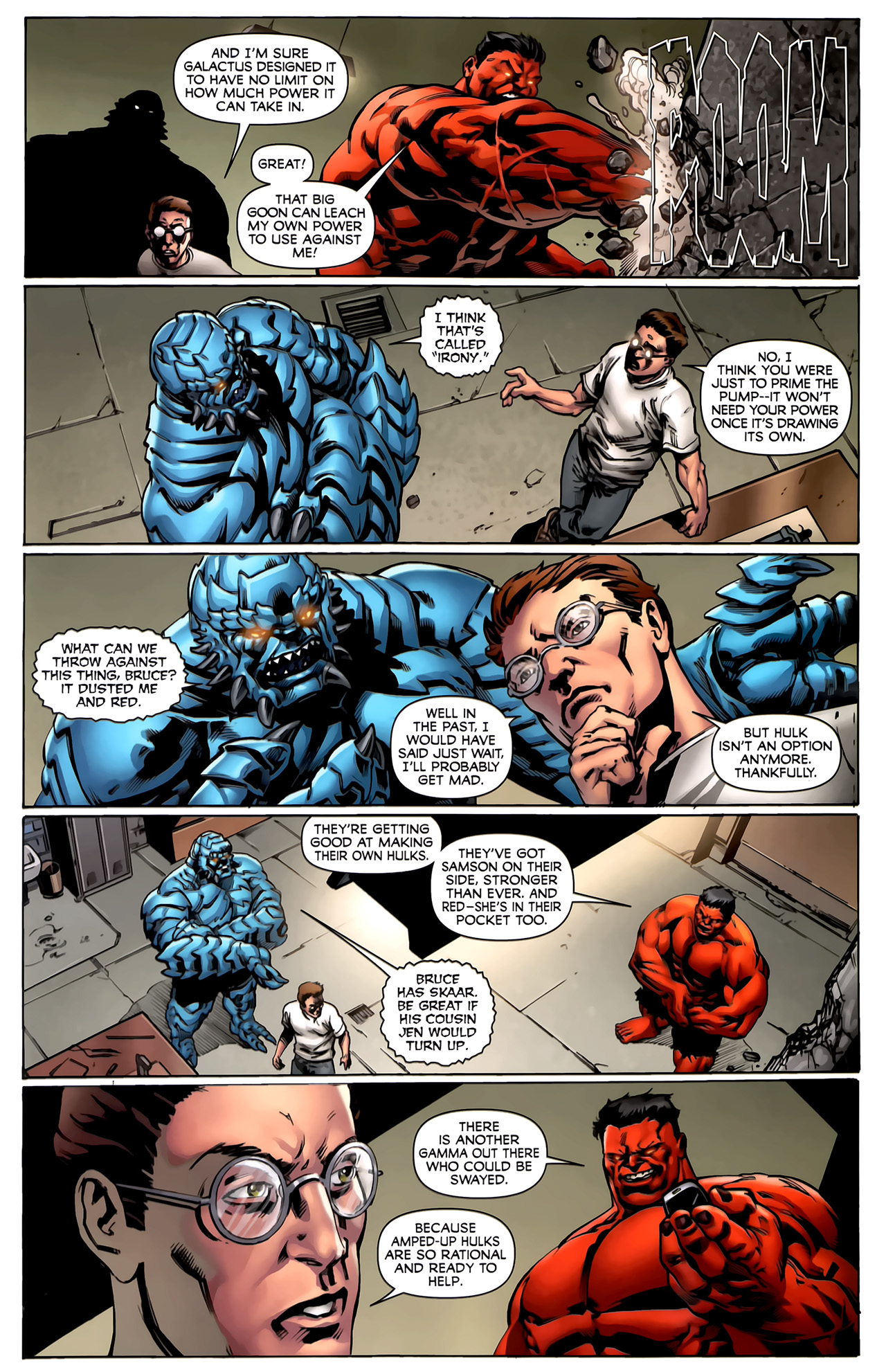Read online Fall of the Hulks: Red Hulk comic -  Issue #1 - 23