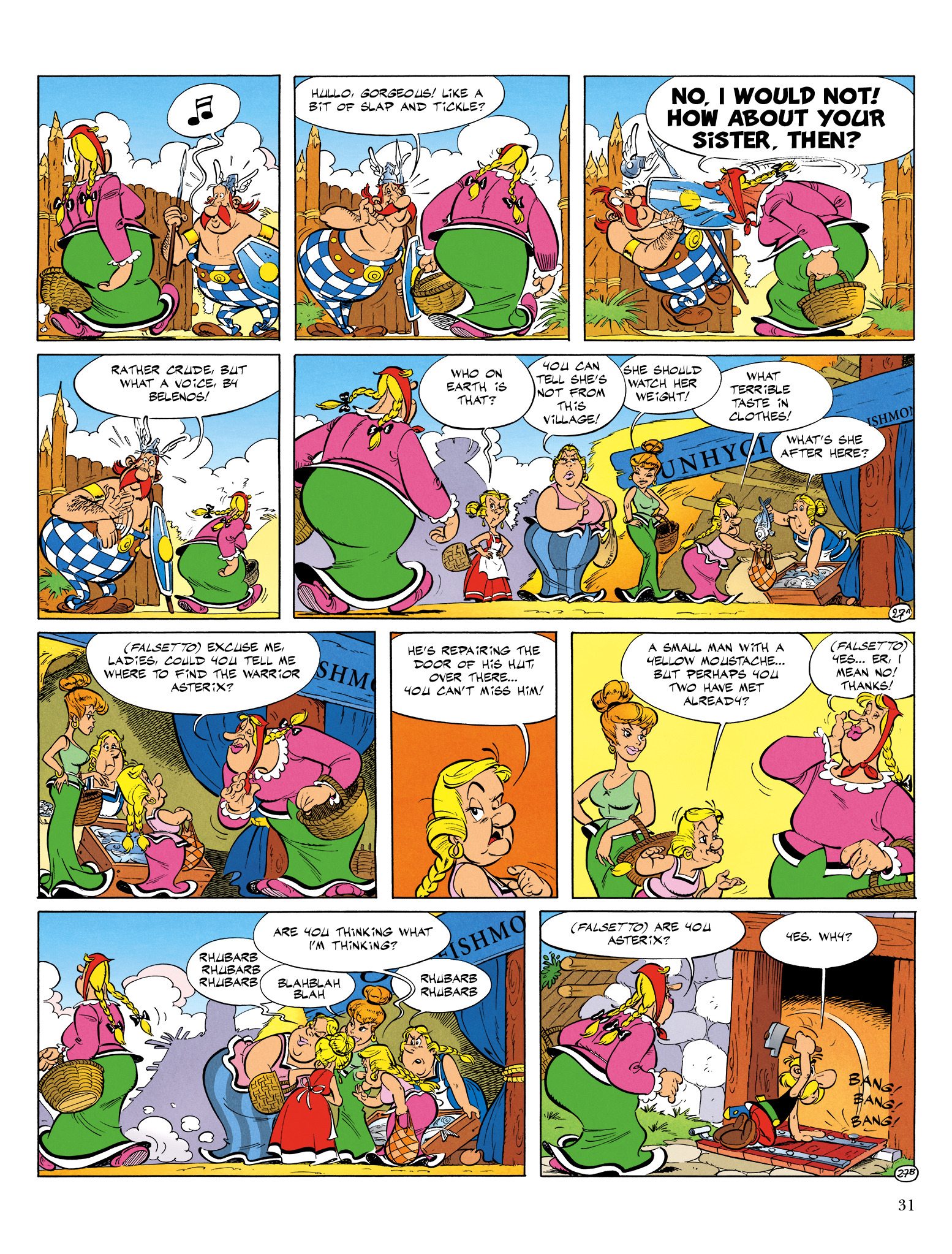 Read online Asterix comic -  Issue #27 - 32