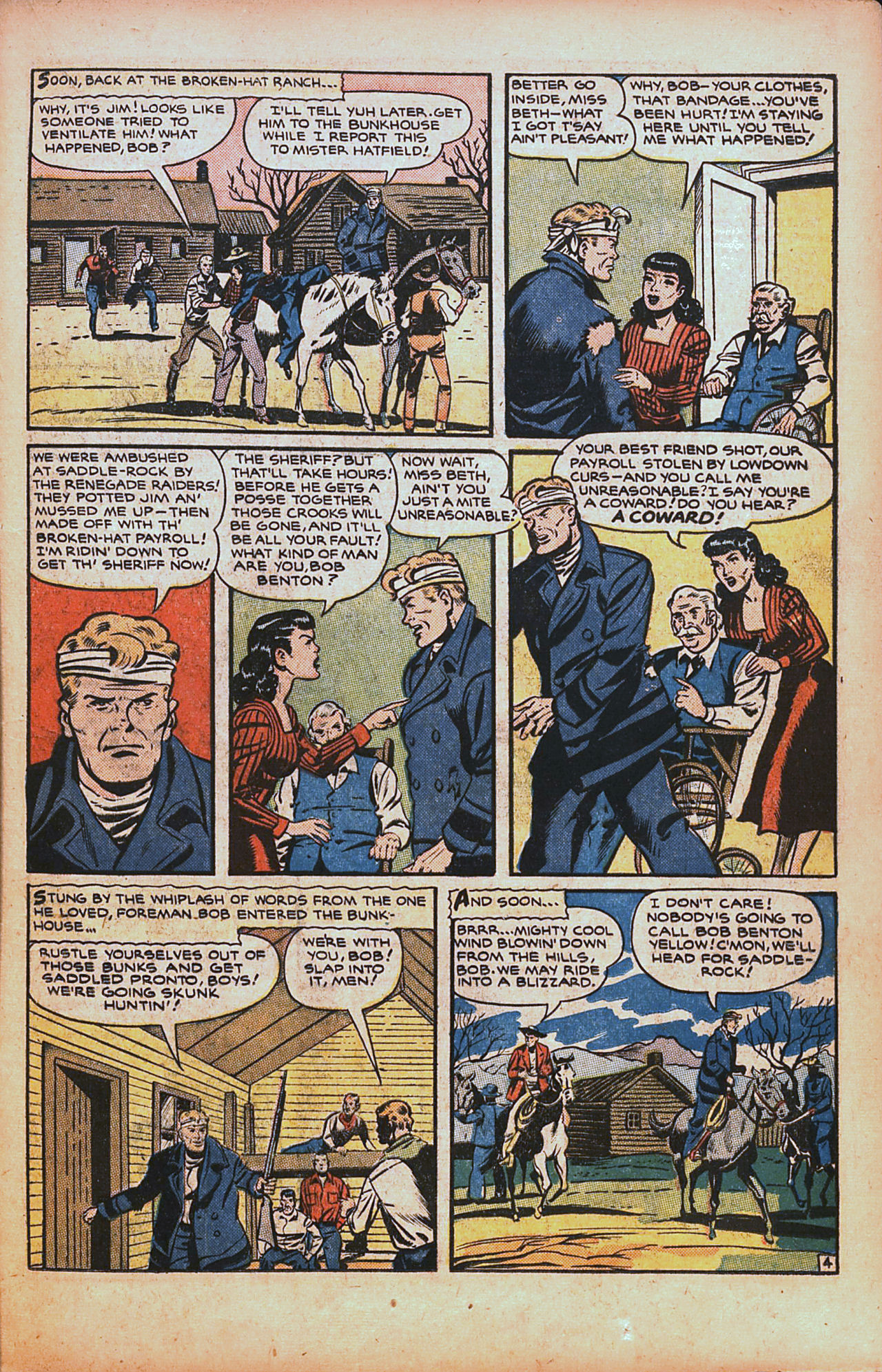 Read online Pioneer West Romances comic -  Issue #3 - 31