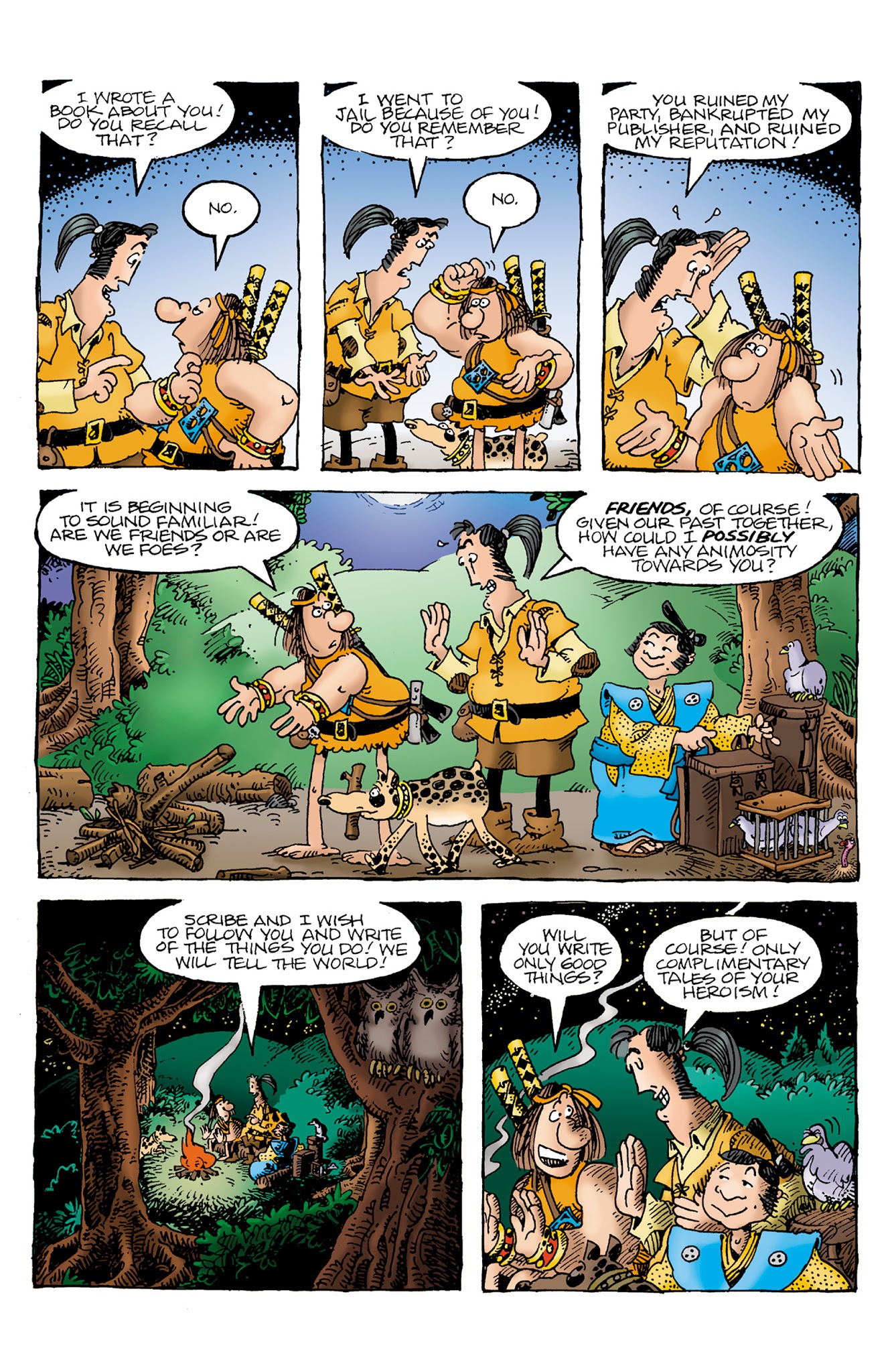 Read online Groo: Friends and Foes comic -  Issue #8 - 13