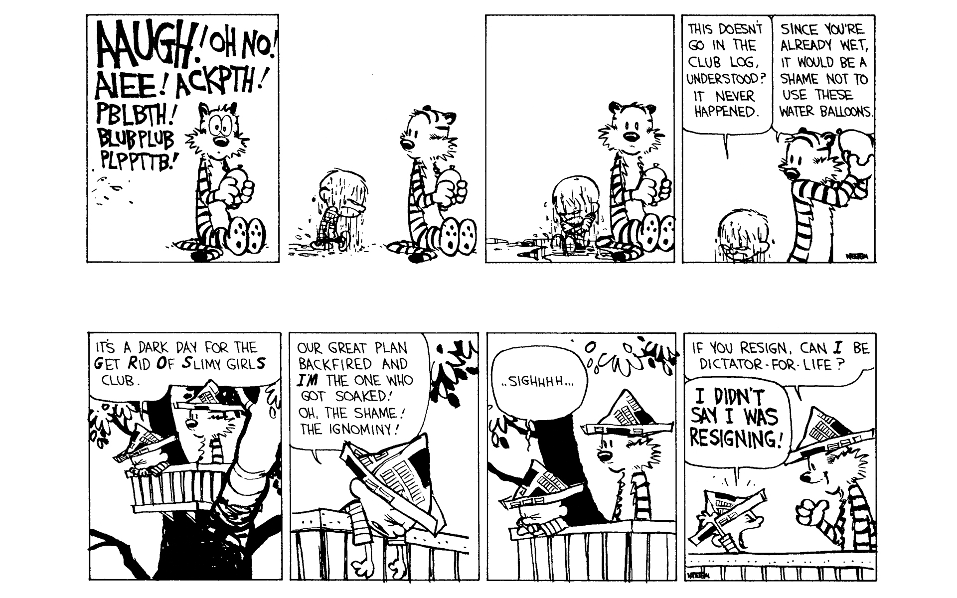 Read online Calvin and Hobbes comic -  Issue #9 - 165