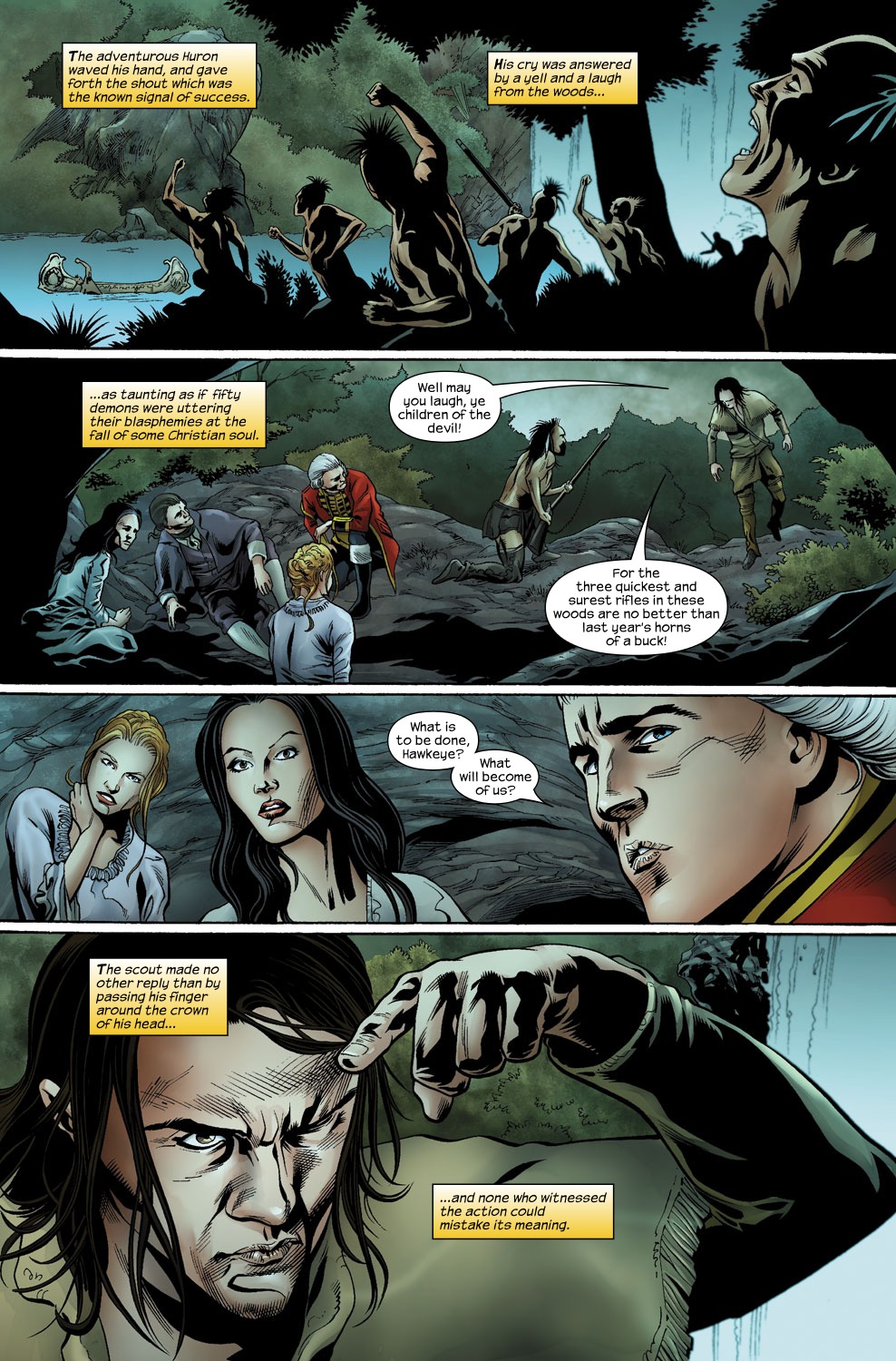 Read online The Last of the Mohicans comic -  Issue #1 - 23