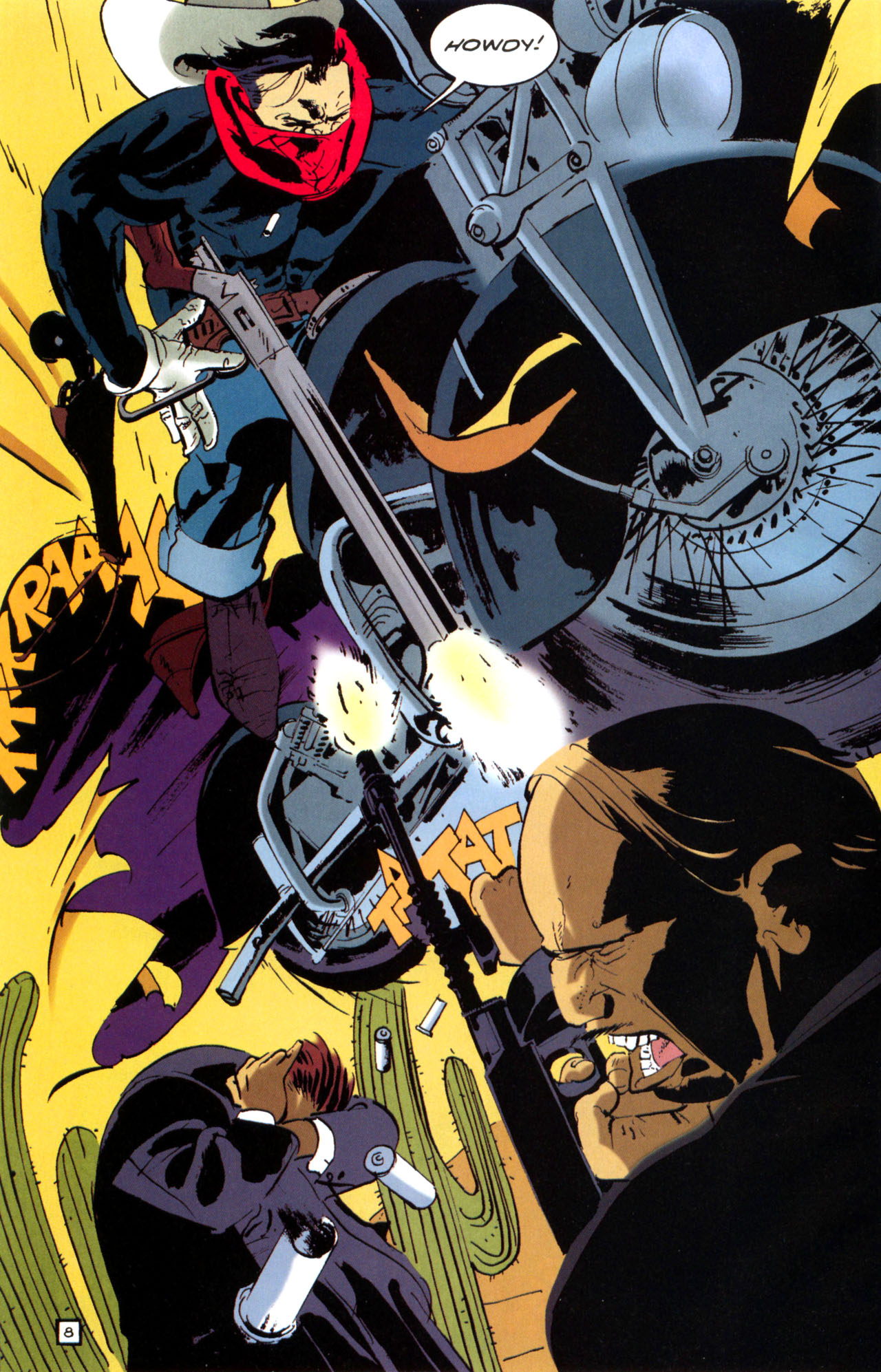 Read online Vigilante: City Lights, Prairie Justice comic -  Issue #4 - 9