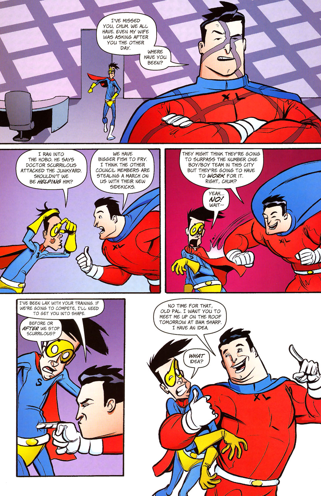 Read online Paul Jenkins' Sidekick comic -  Issue #2 - 24