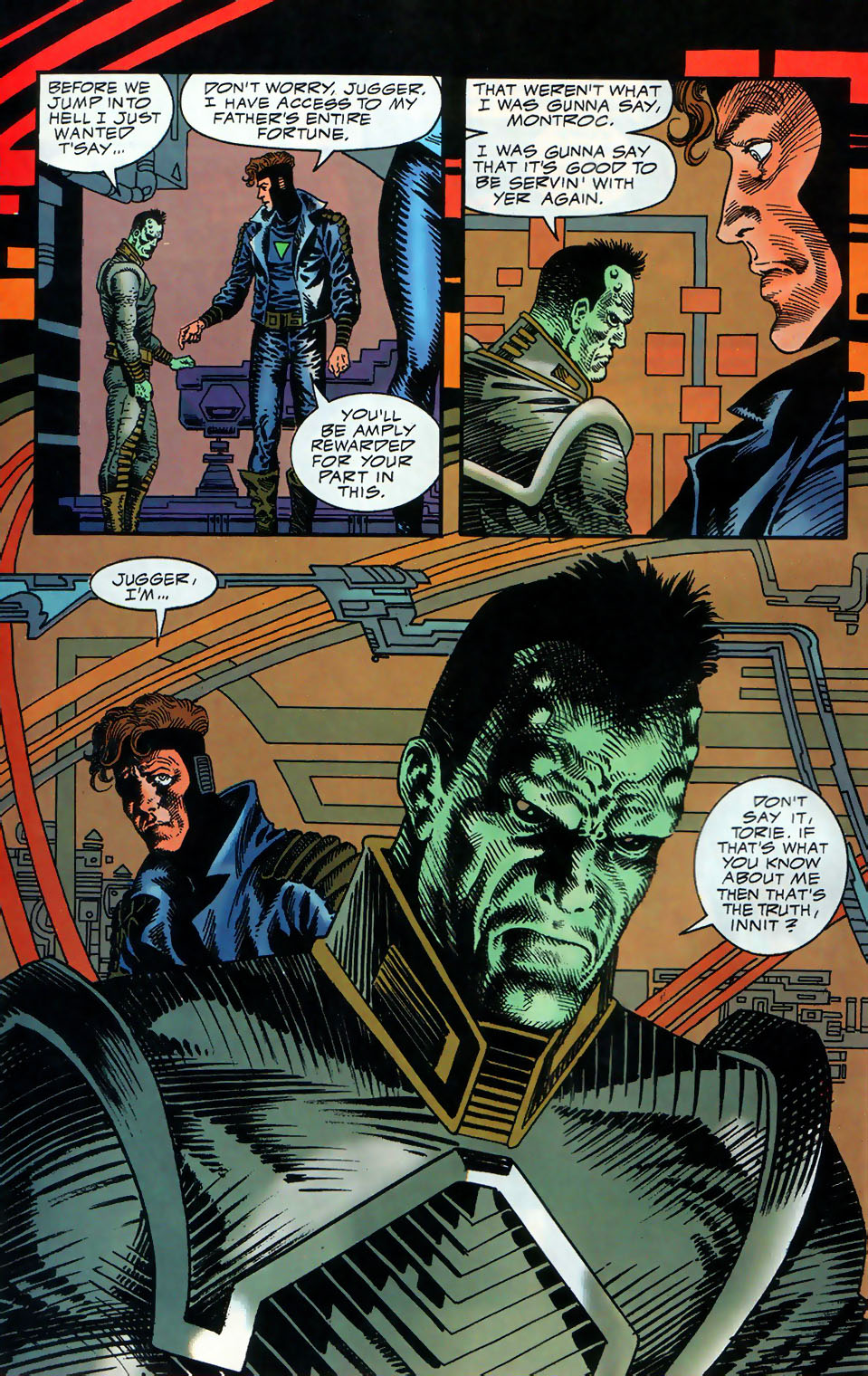 Read online Alien Legion: Binary Deep comic -  Issue # Full - 28