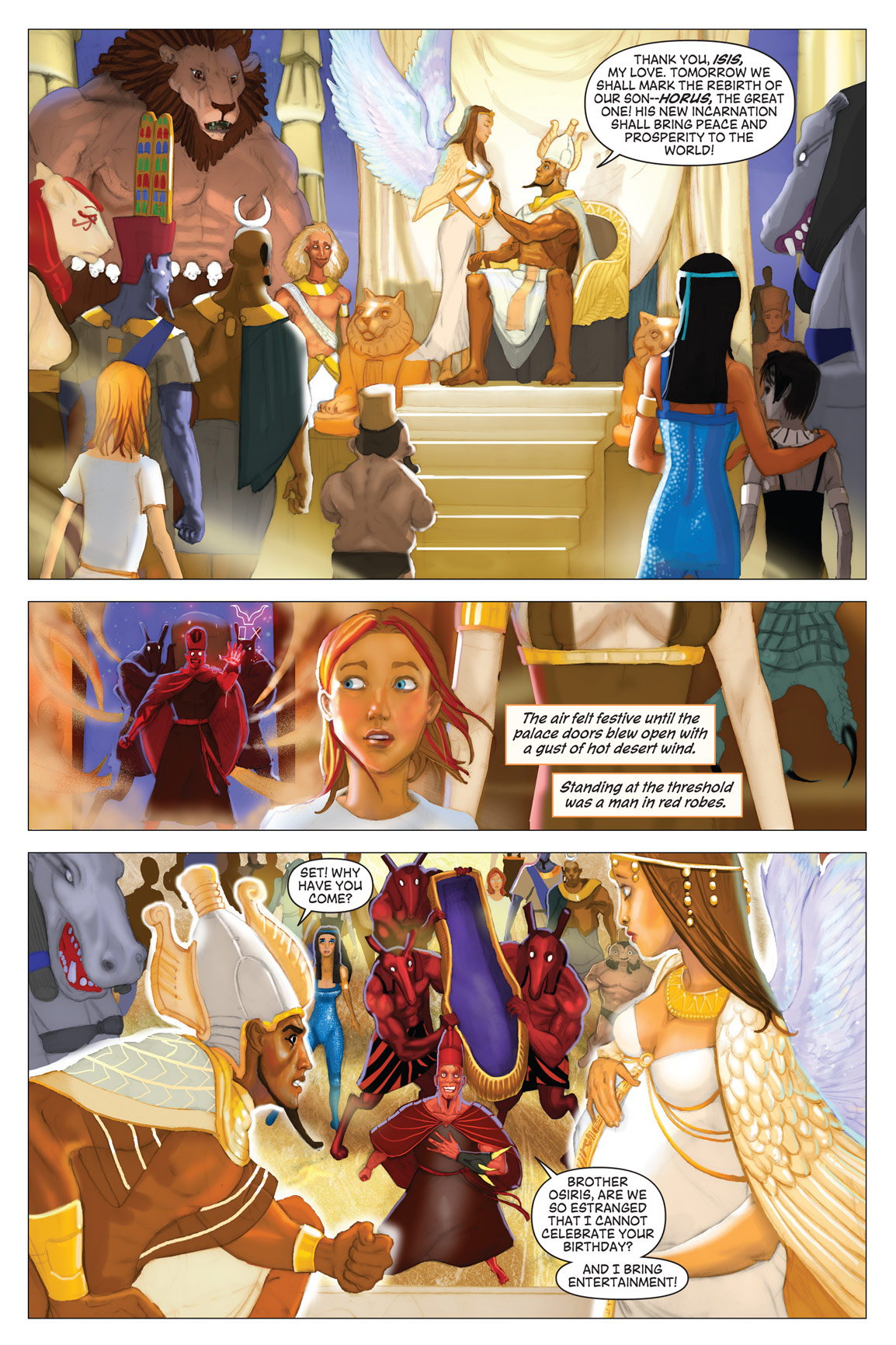 Read online The Kane Chronicles comic -  Issue # TPB 1 - 69