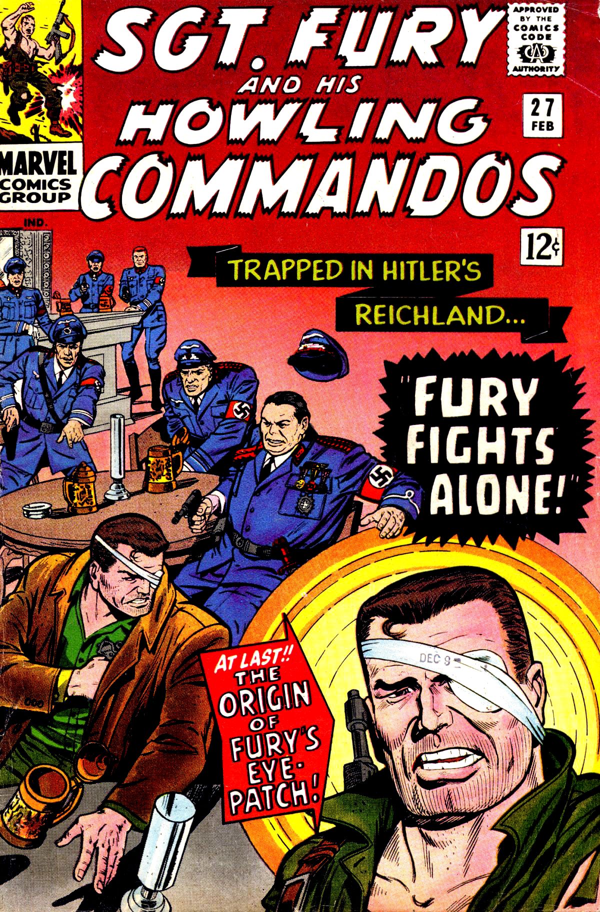 Read online Sgt. Fury comic -  Issue #27 - 1