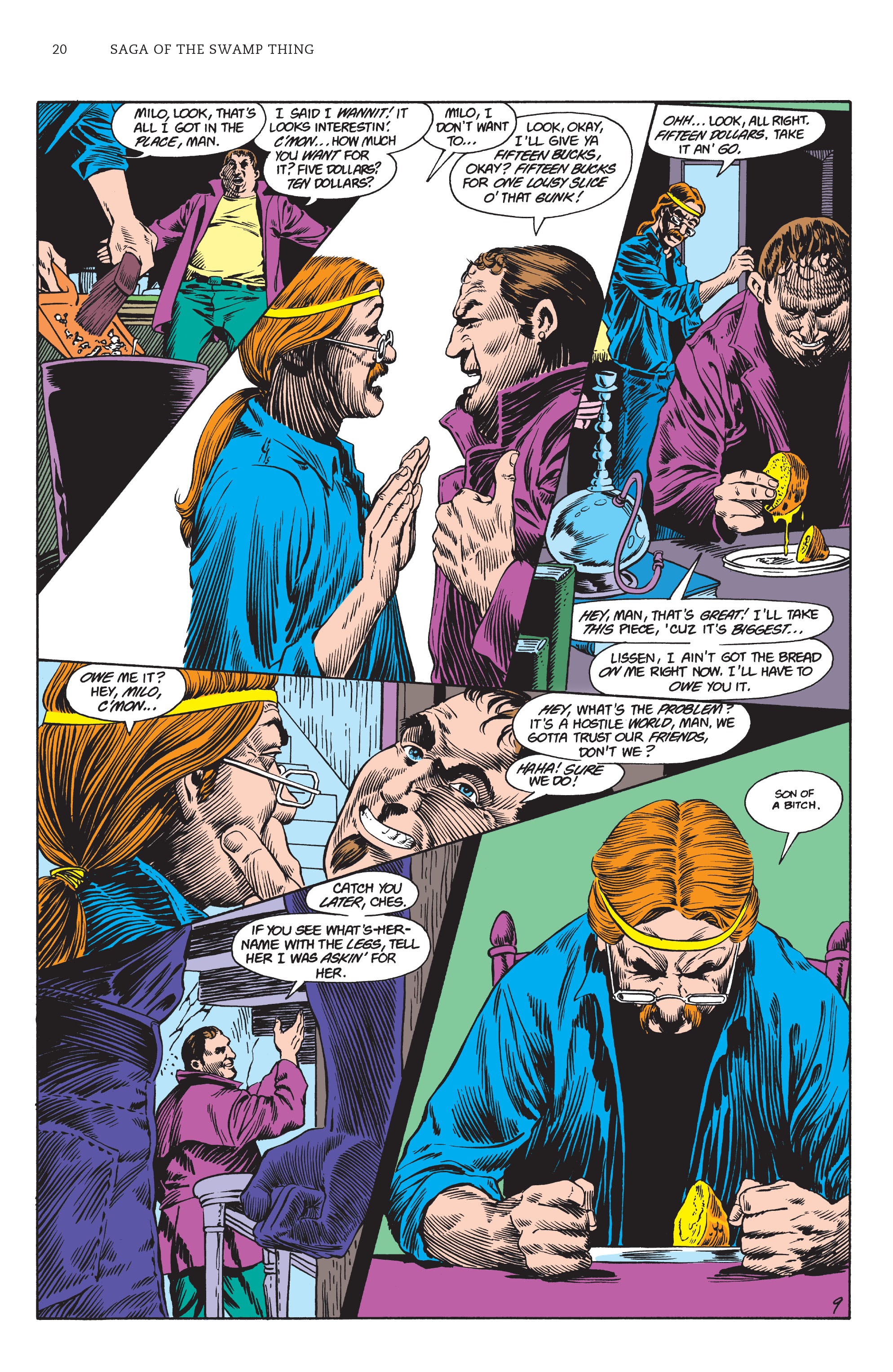 Read online Saga of the Swamp Thing comic -  Issue # TPB 4 (Part 1) - 17