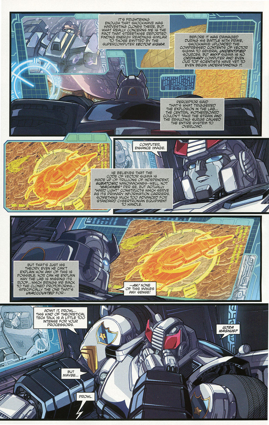 Read online Transformers: Generation 1 (2004) comic -  Issue #4 - 8