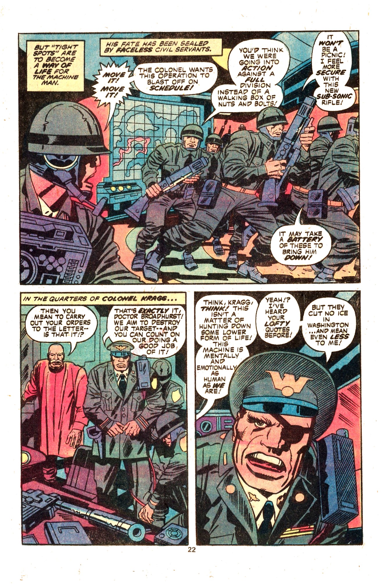 Read online Machine Man (1978) comic -  Issue #1 - 25