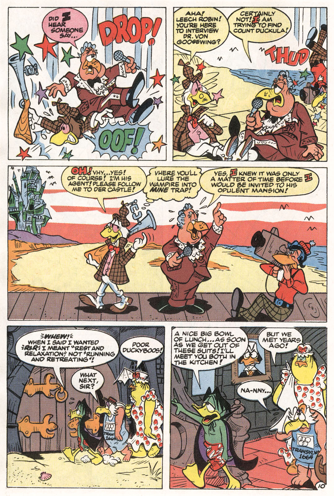 Read online Count Duckula comic -  Issue #12 - 16