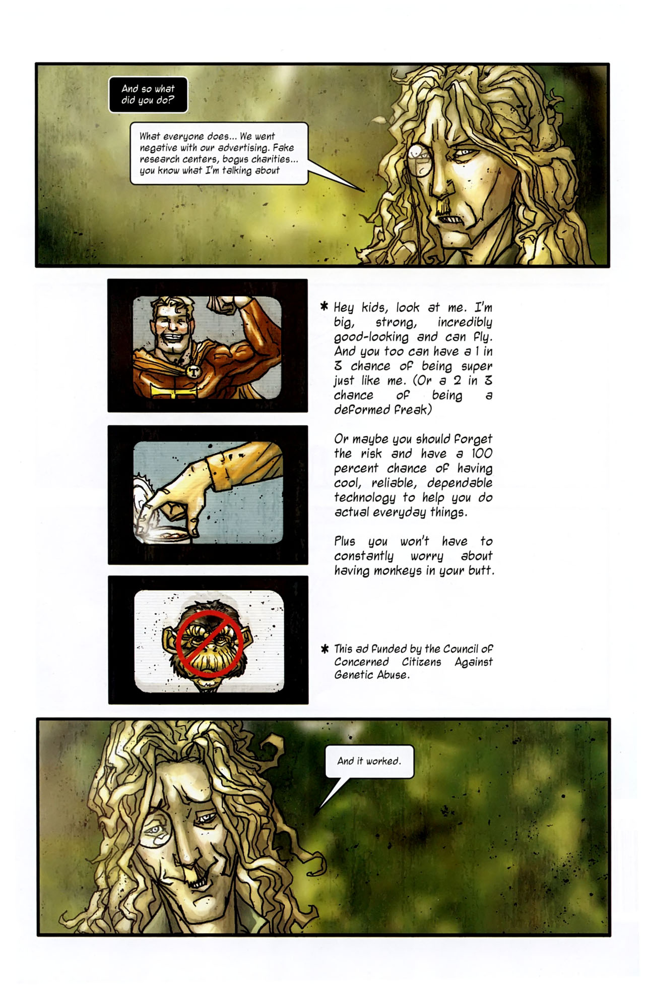 Read online Transhuman comic -  Issue #3 - 21
