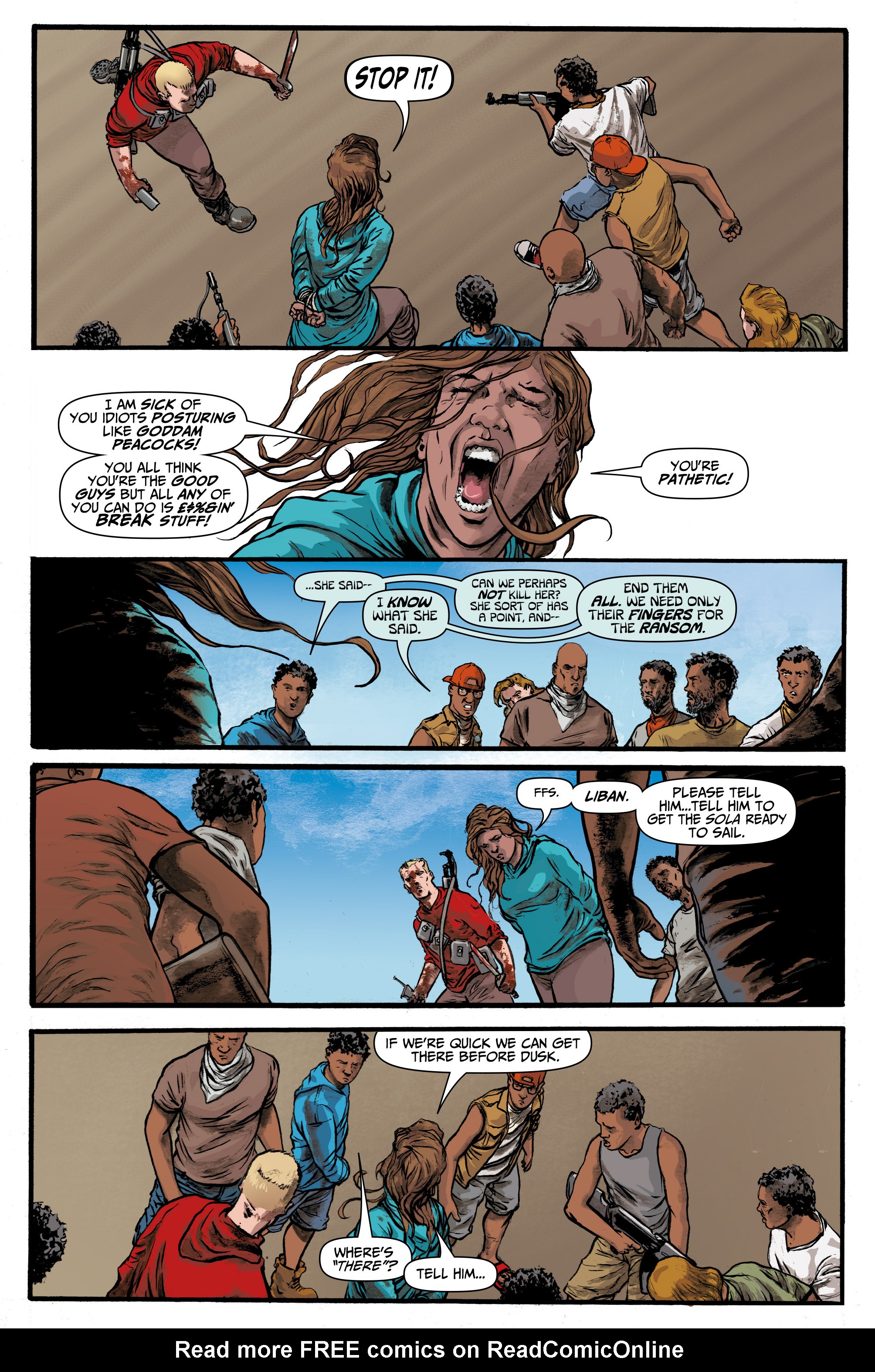 Read online Hook Jaw comic -  Issue #5 - 6