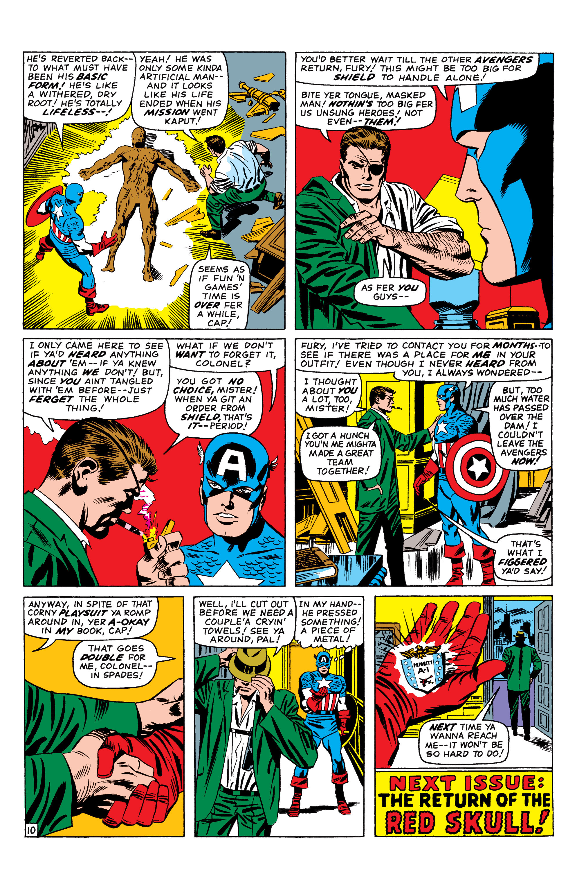 Read online Marvel Masterworks: Captain America comic -  Issue # TPB 1 (Part 3) - 25