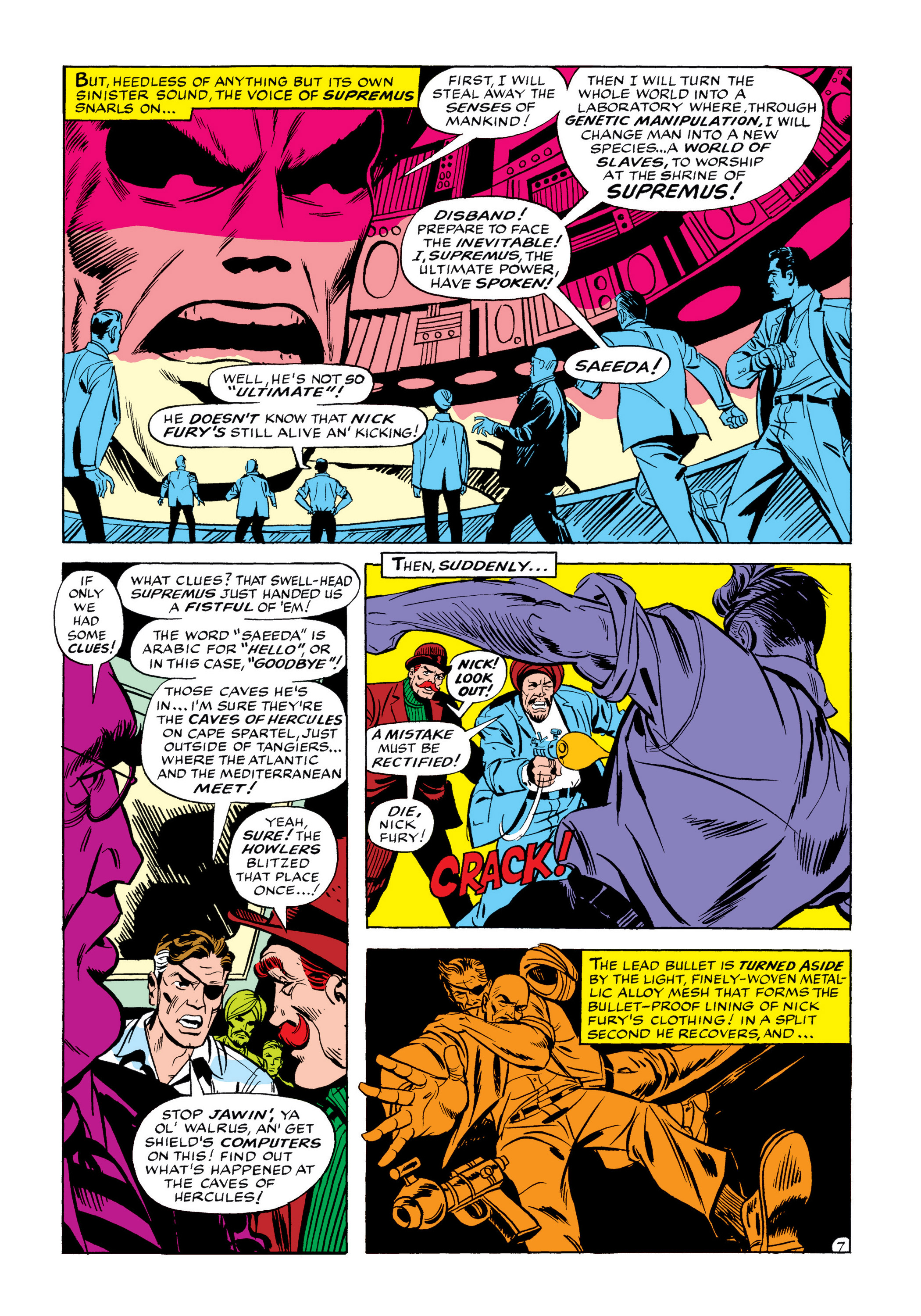 Read online Marvel Masterworks: Nick Fury, Agent of S.H.I.E.L.D. comic -  Issue # TPB 3 (Part 1) - 98
