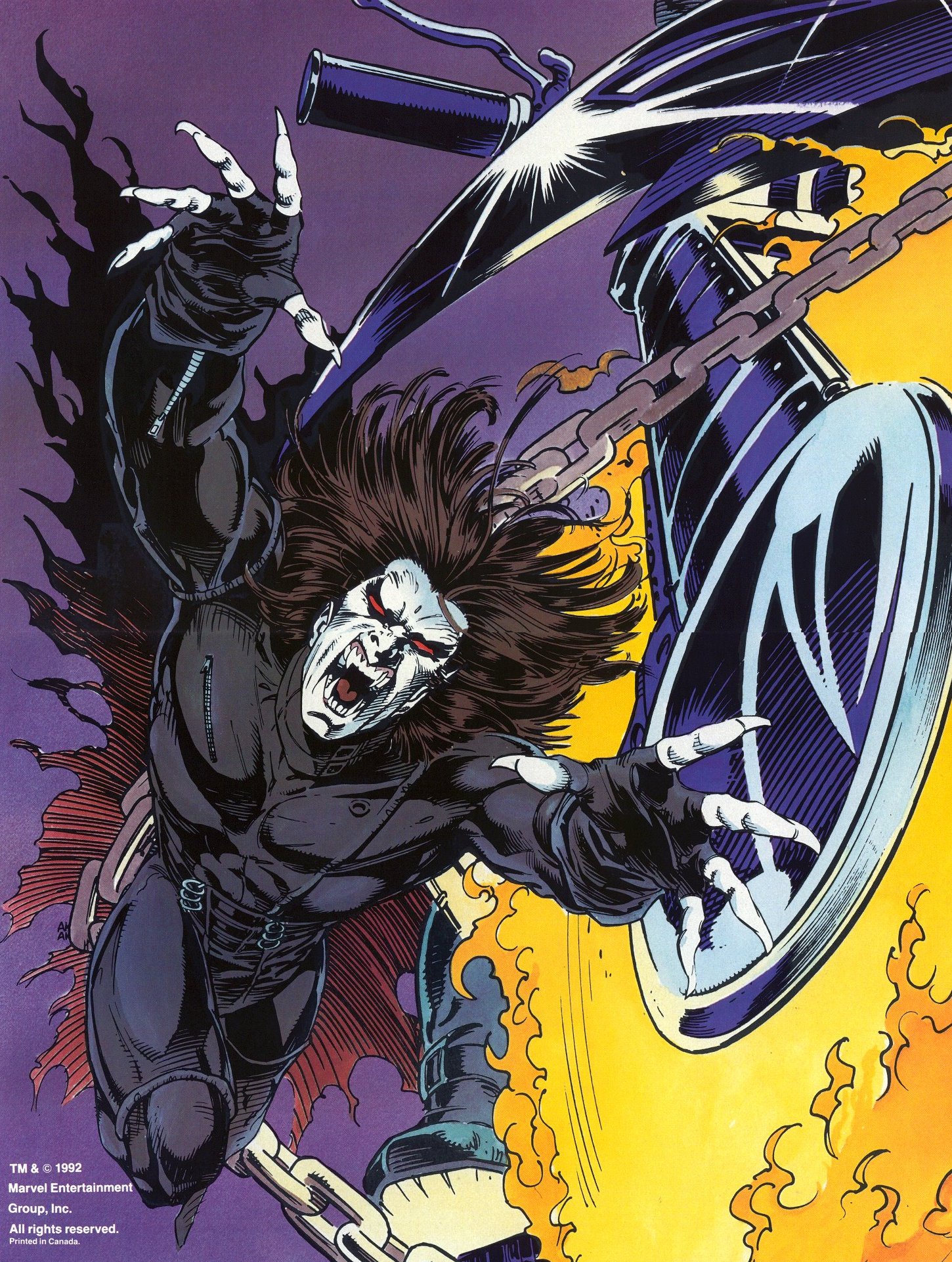 Read online Morbius: The Living Vampire (1992) comic -  Issue #1 - 1