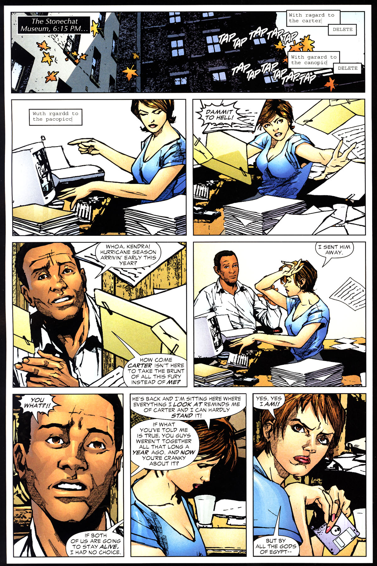 Read online Hawkgirl comic -  Issue #61 - 9