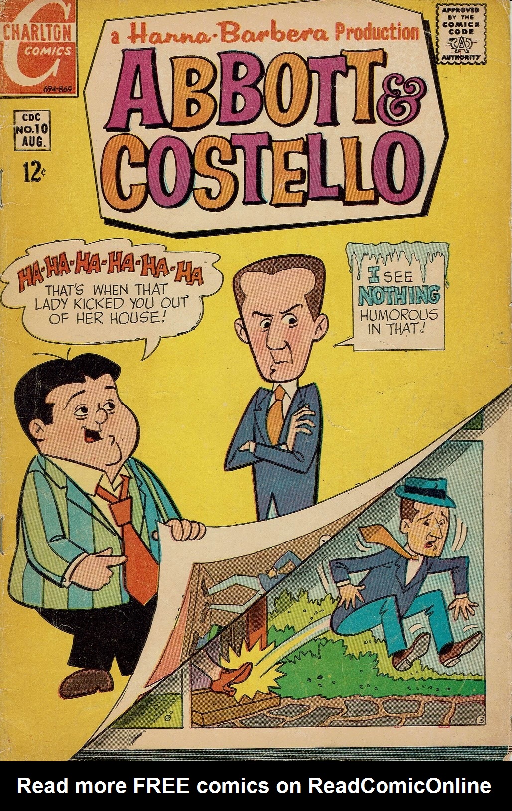 Read online Abbott & Costello comic -  Issue #10 - 1