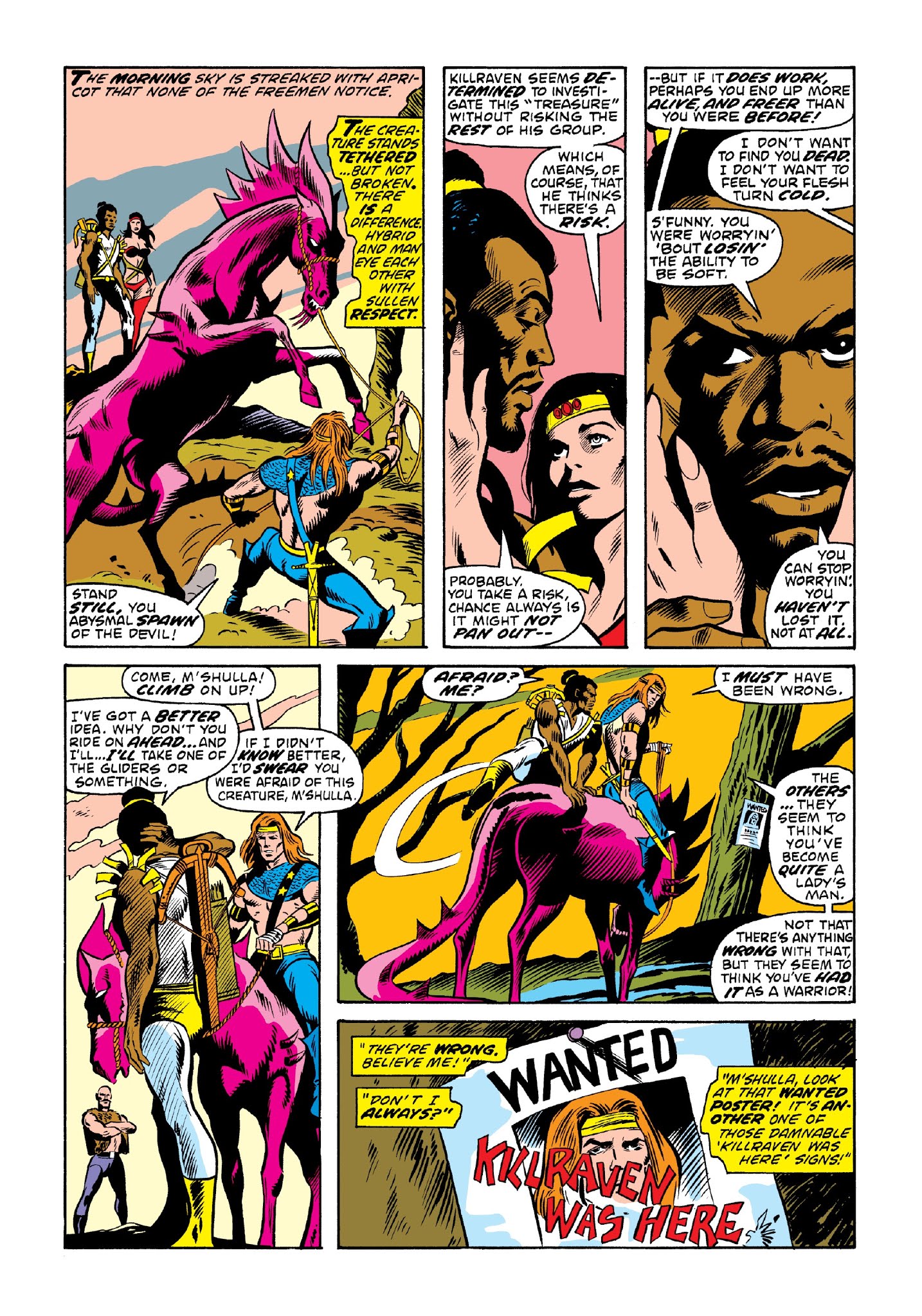 Read online Marvel Masterworks: Killraven comic -  Issue # TPB 1 (Part 2) - 65