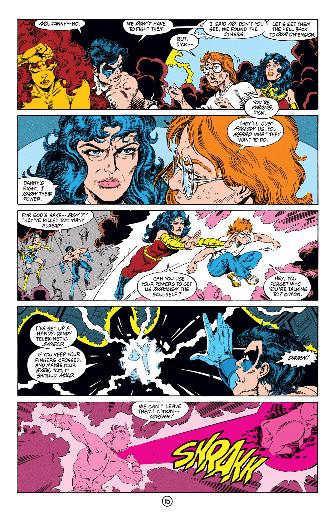 Read online The New Titans (1988) comic -  Issue #84 - 15