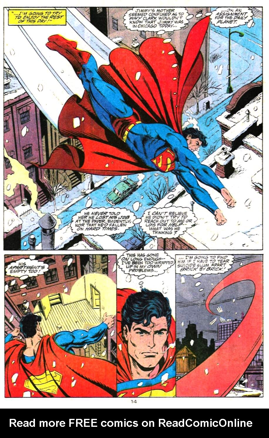 Read online Adventures of Superman (1987) comic -  Issue #487 - 15