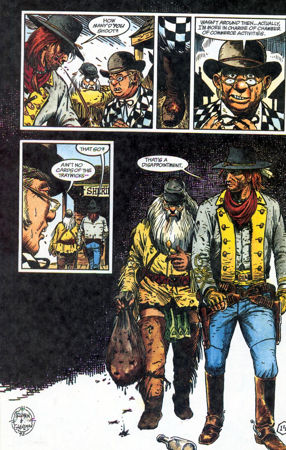 Read online Jonah Hex: Two-Gun Mojo comic -  Issue #1 - 16