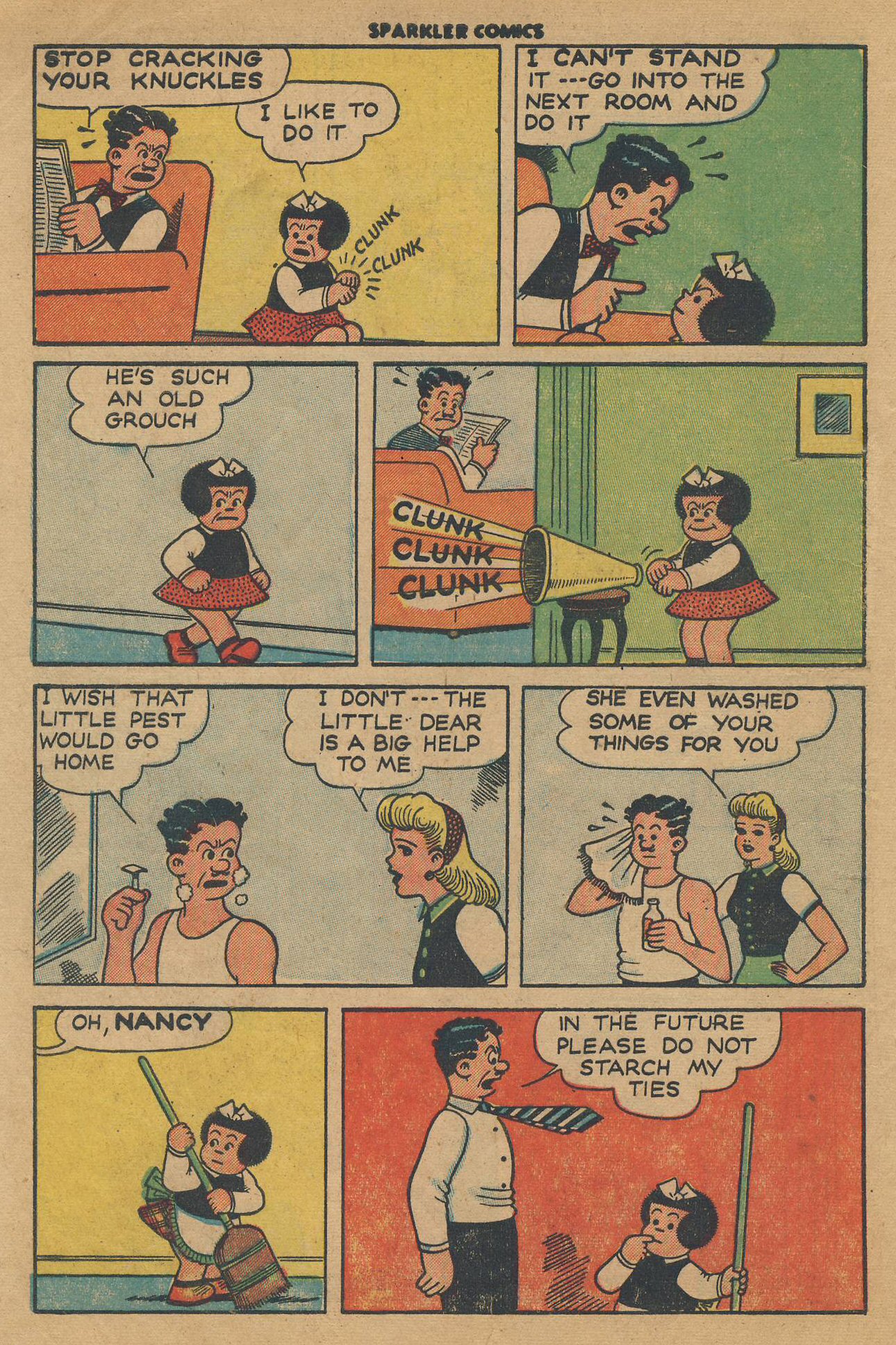 Read online Sparkler Comics comic -  Issue #98 - 10