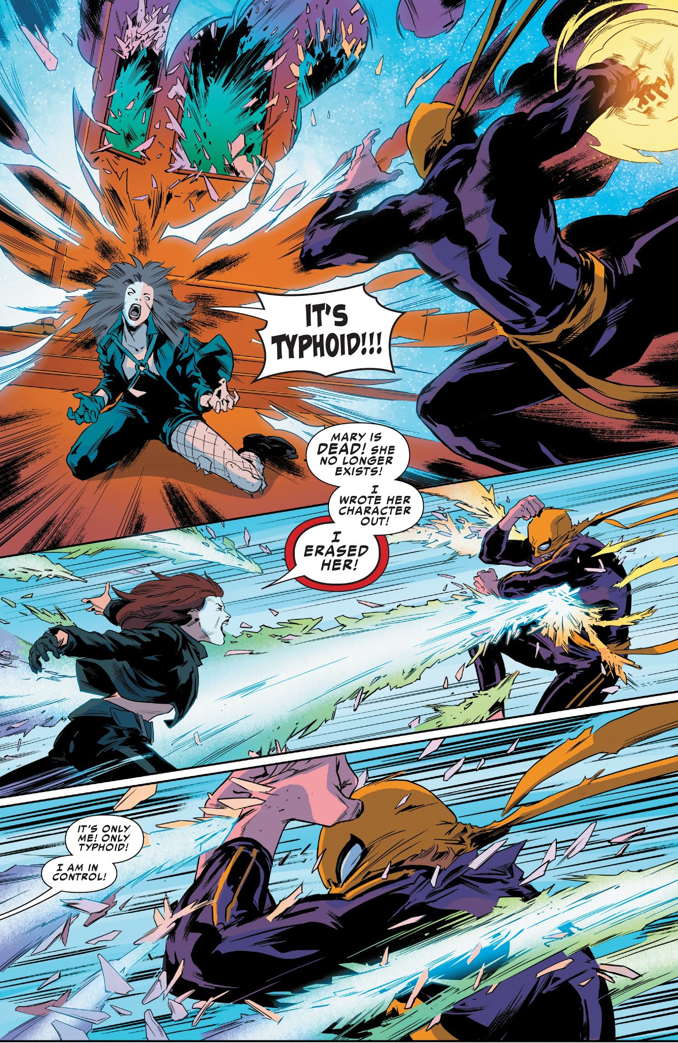 Read online Typhoid Fever: Iron Fist comic -  Issue # Full - 18