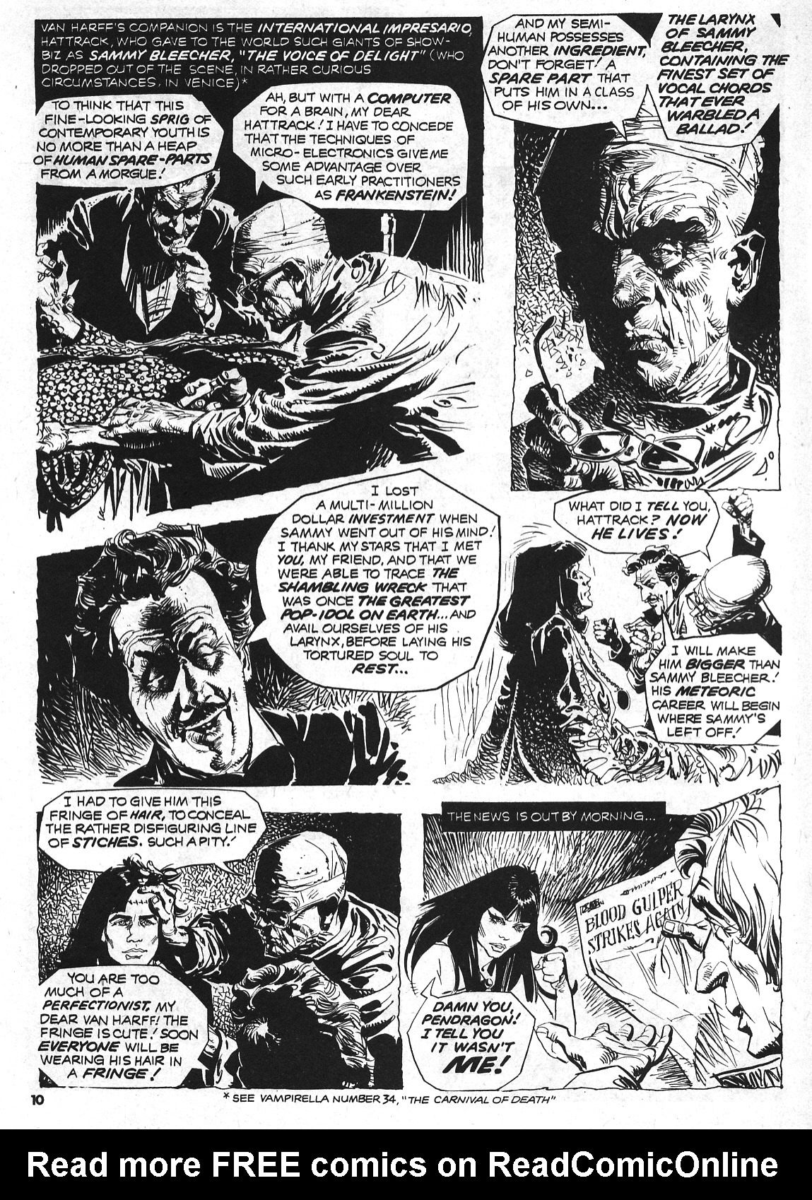 Read online Vampirella (1969) comic -  Issue #35 - 10