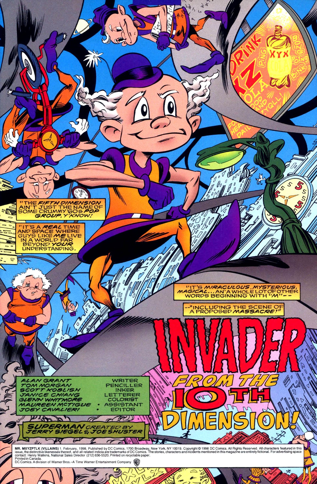 Read online Mr. Mxyzptlk (Villains) comic -  Issue # Full - 2
