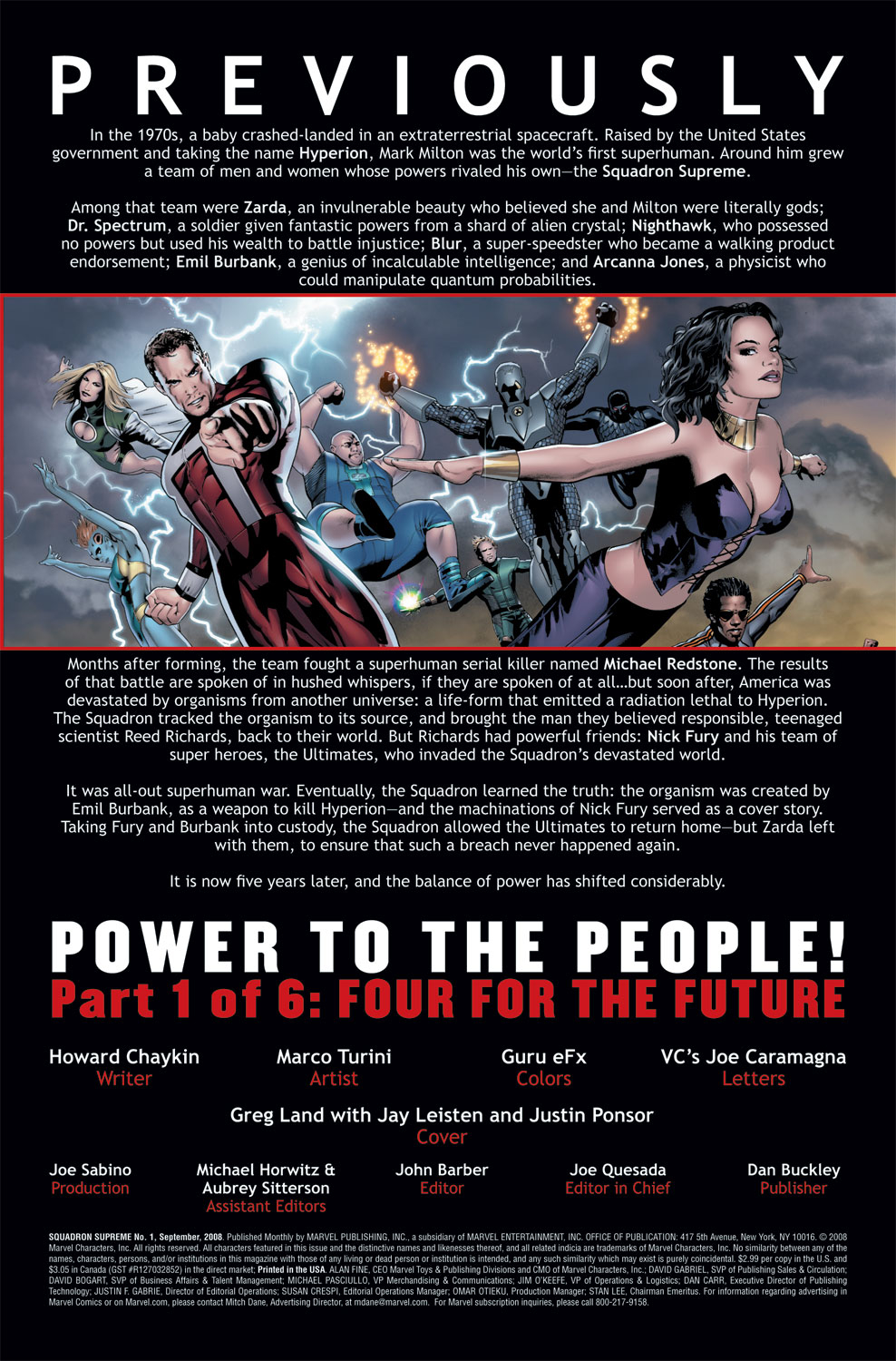 Read online Squadron Supreme (2008) comic -  Issue #1 - 2