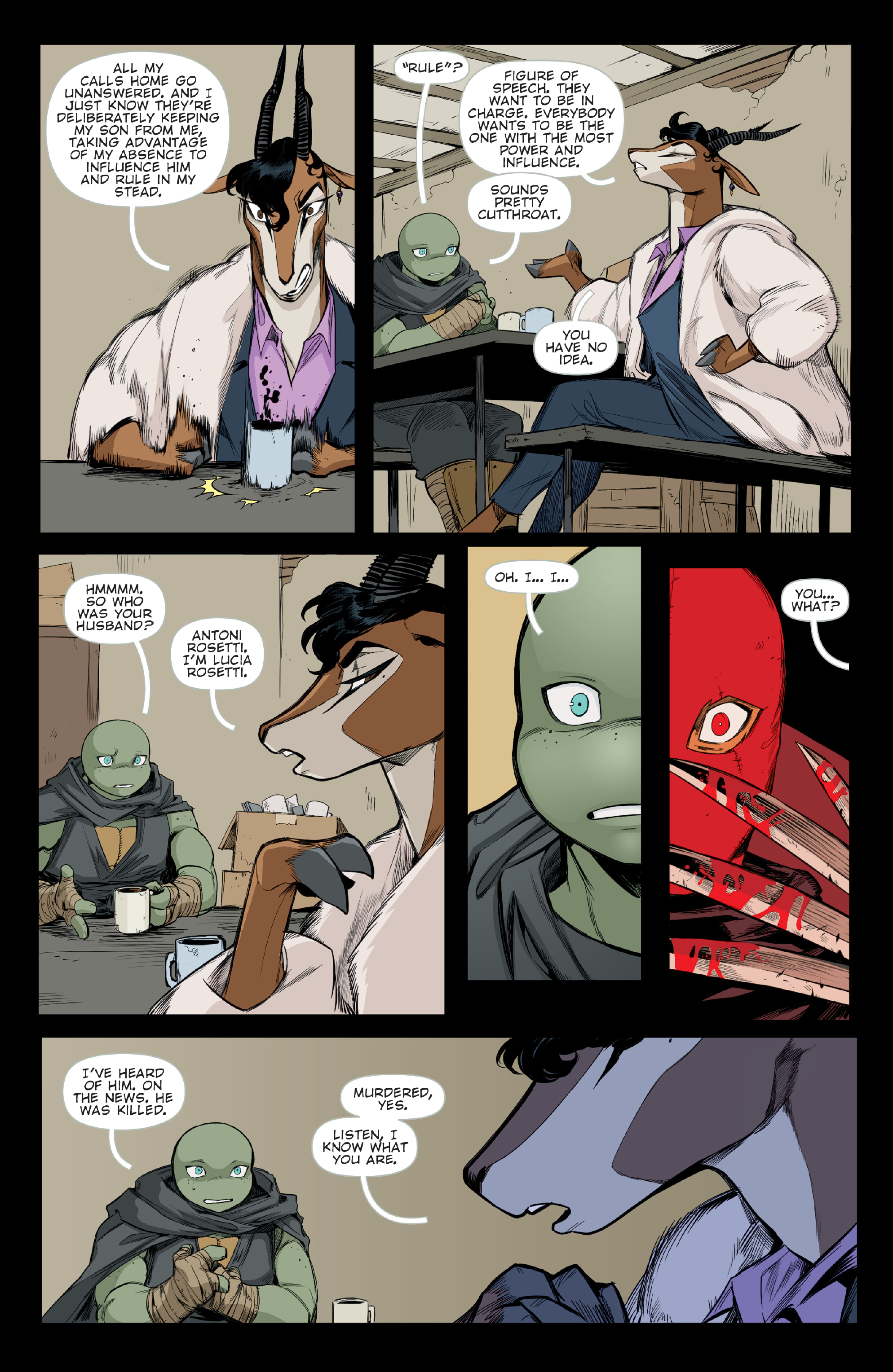 Read online Teenage Mutant Ninja Turtles: Jennika II comic -  Issue #4 - 11