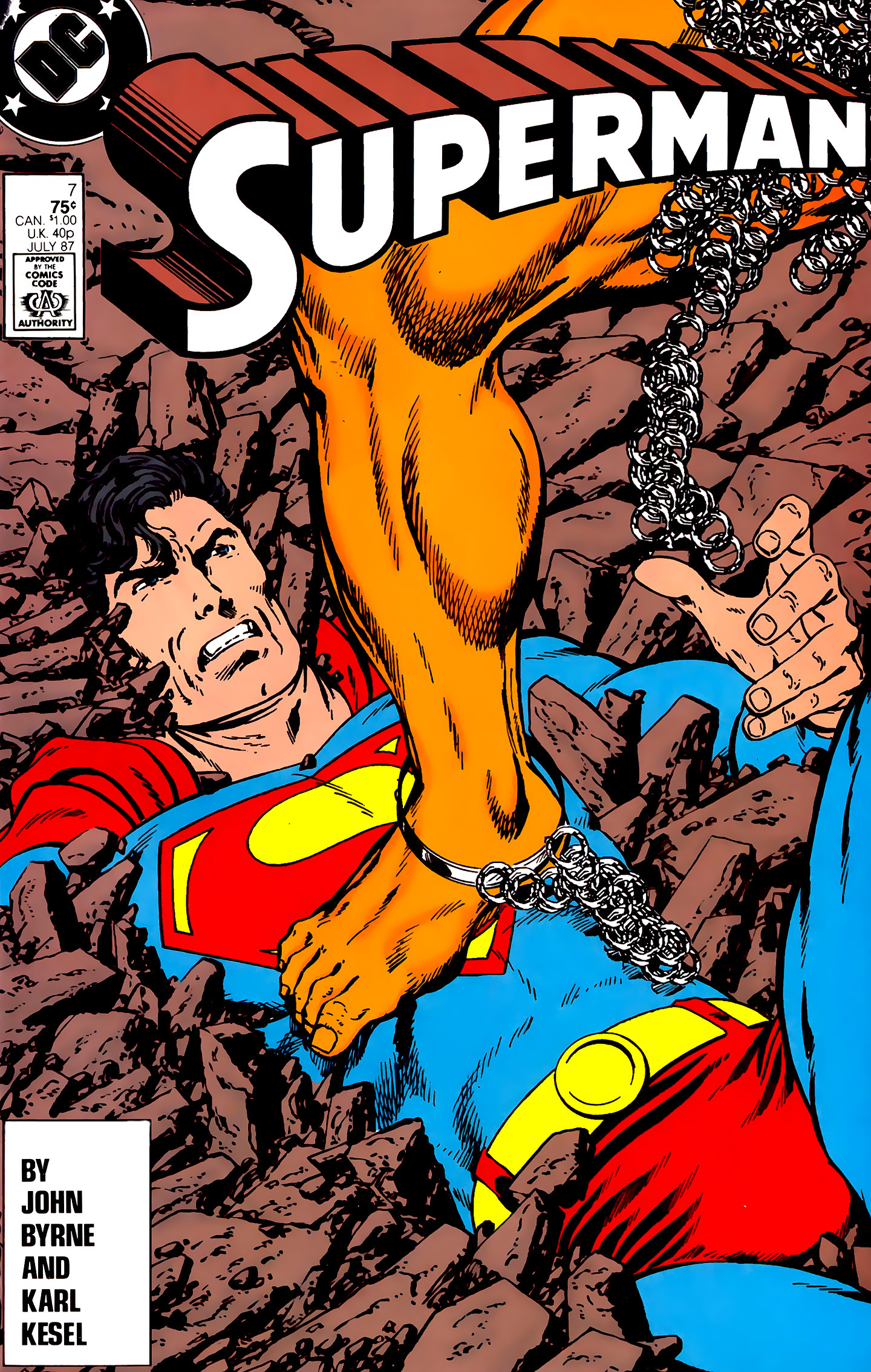 Read online Superman (1987) comic -  Issue #7 - 1